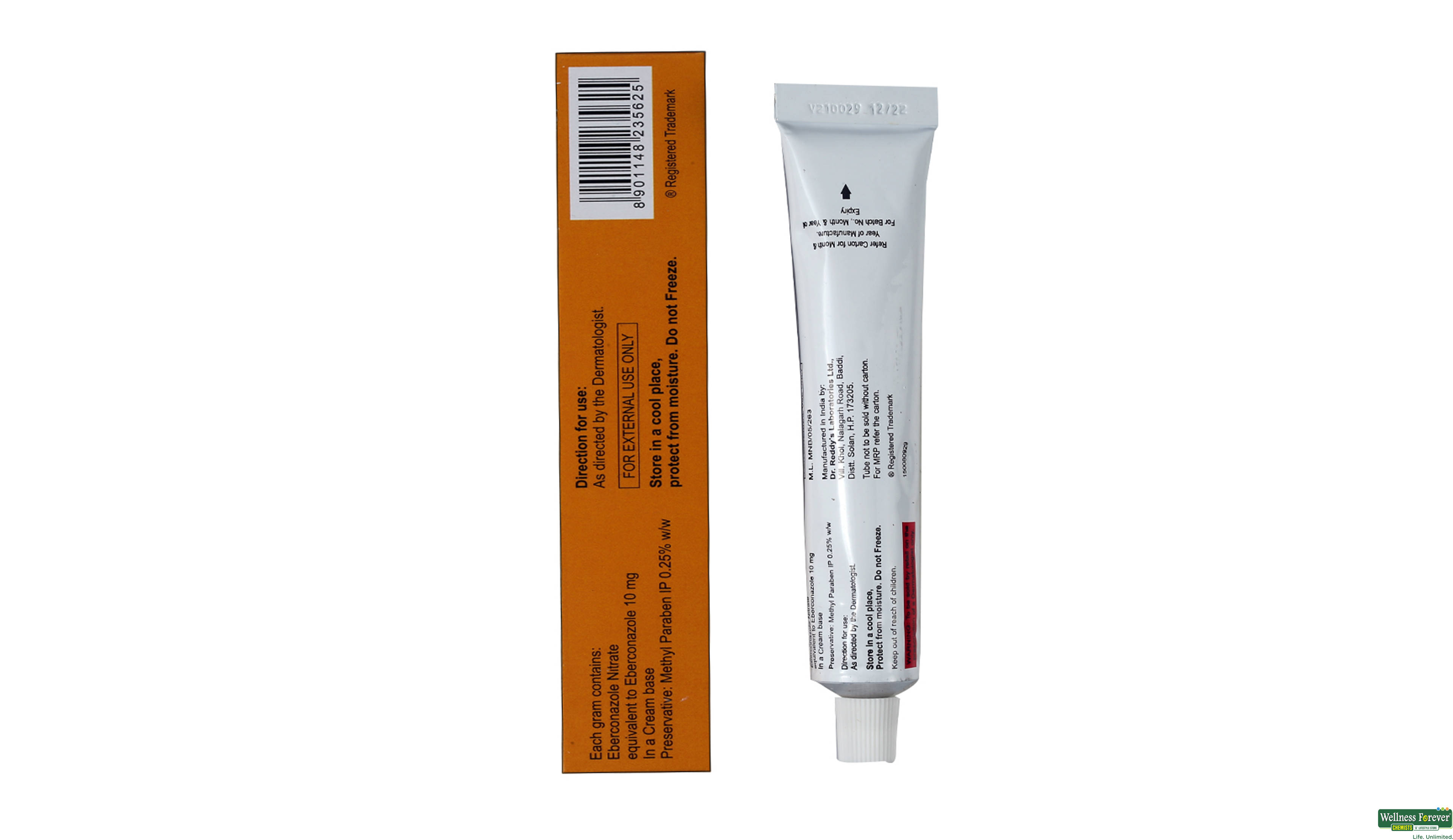 EBERNET 1% CREAM 30GM- 2, 30GM, 