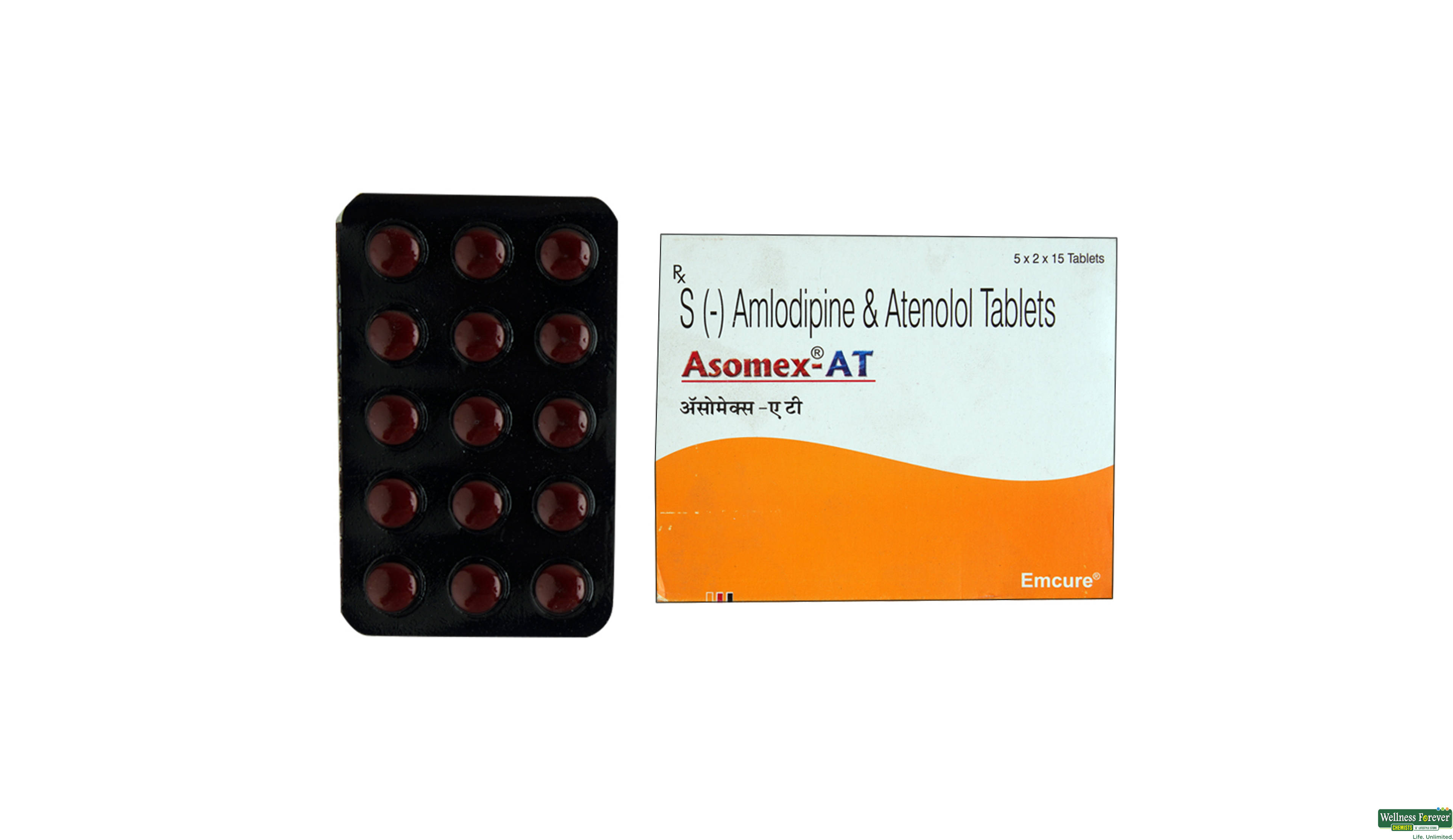 ASOMEX-AT 2.5MG 15TAB- 1, 15TAB, 