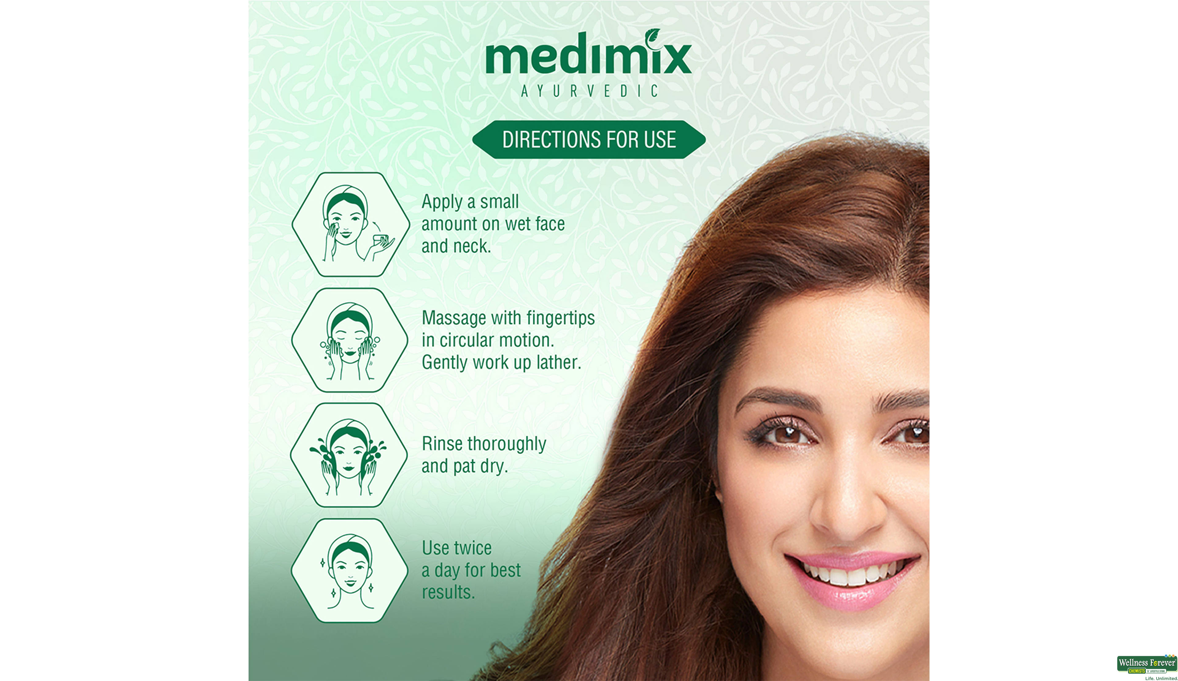 MEDIMIX AYURVEDIC F/WASH ANTI PIMPLE 100ML- 5, 100ML, 