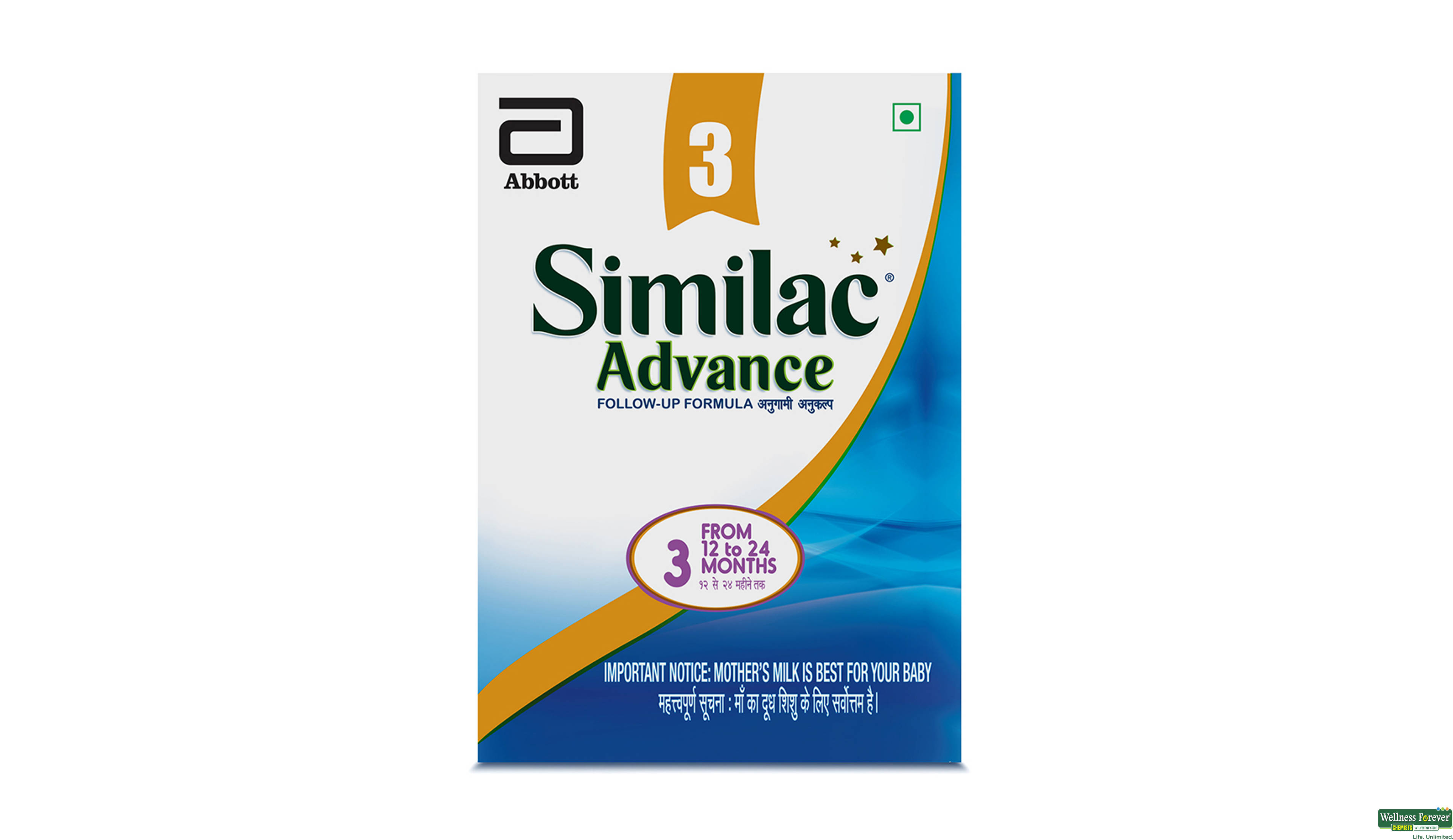 SIMILAC PWDR ADVANCE 3 400GM- 1, 400GM, null