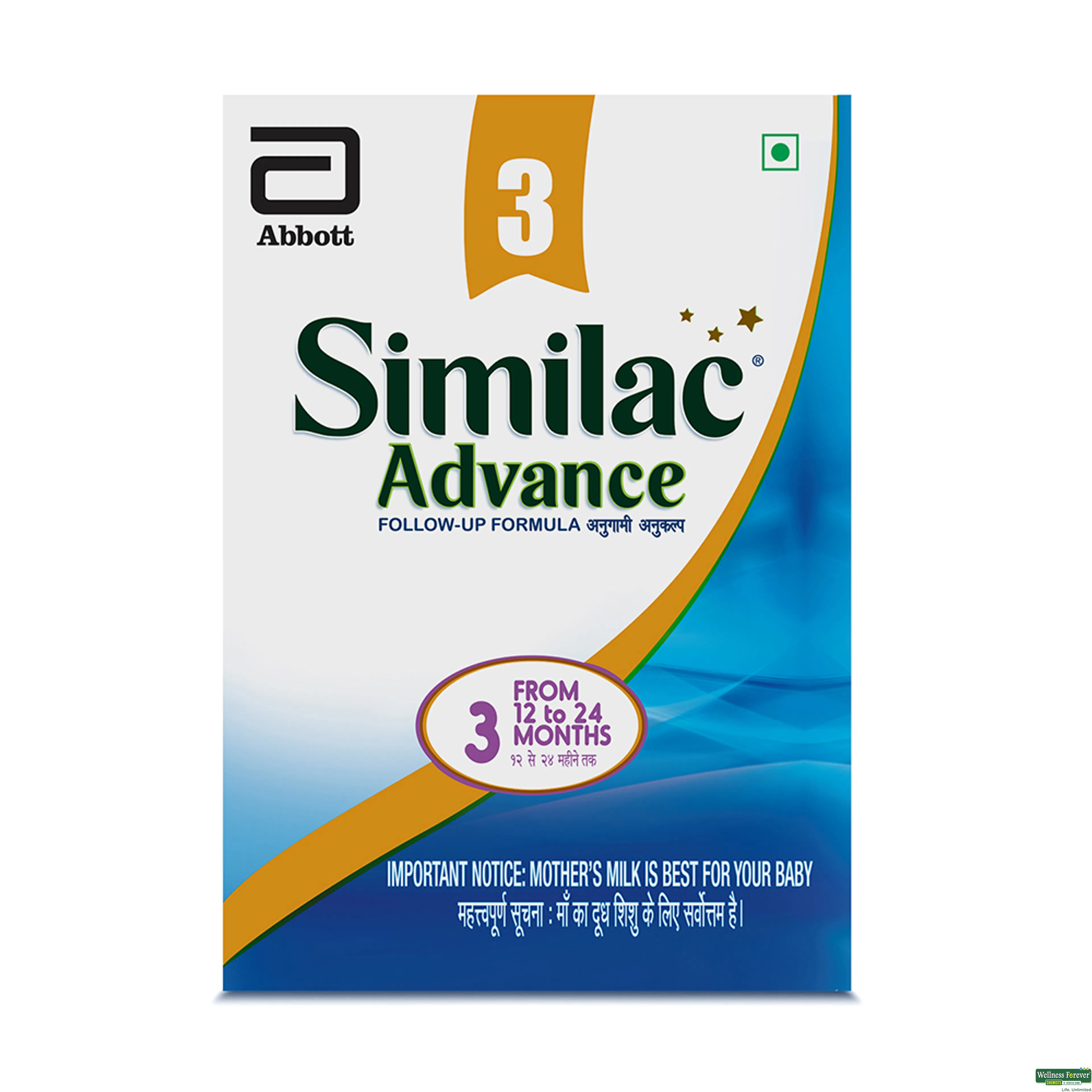 SIMILAC PWDR ADVANCE 3 400GM-image