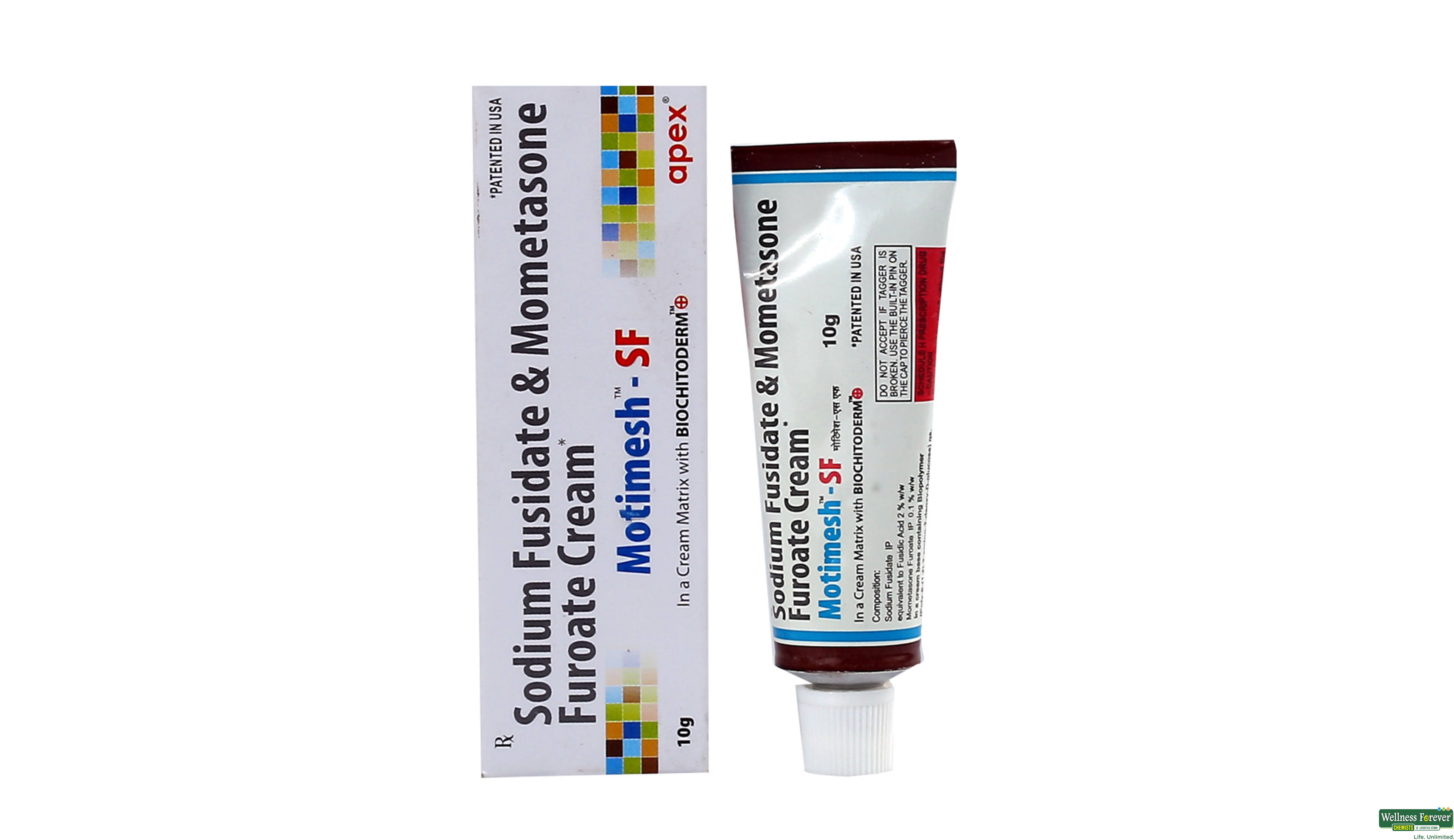 MOTIMESH-SF CREAM 10GM- 1, 10GM, 
