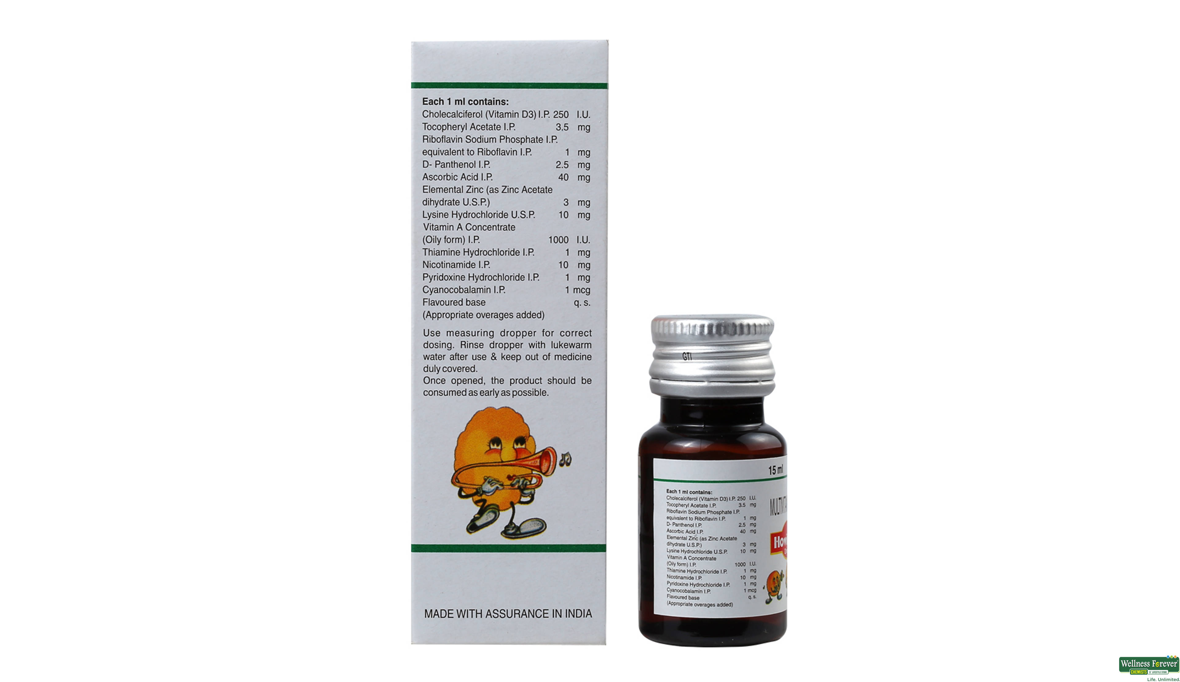 HOVITE-L ORAL DROP 15ML- 2, 15ML, 