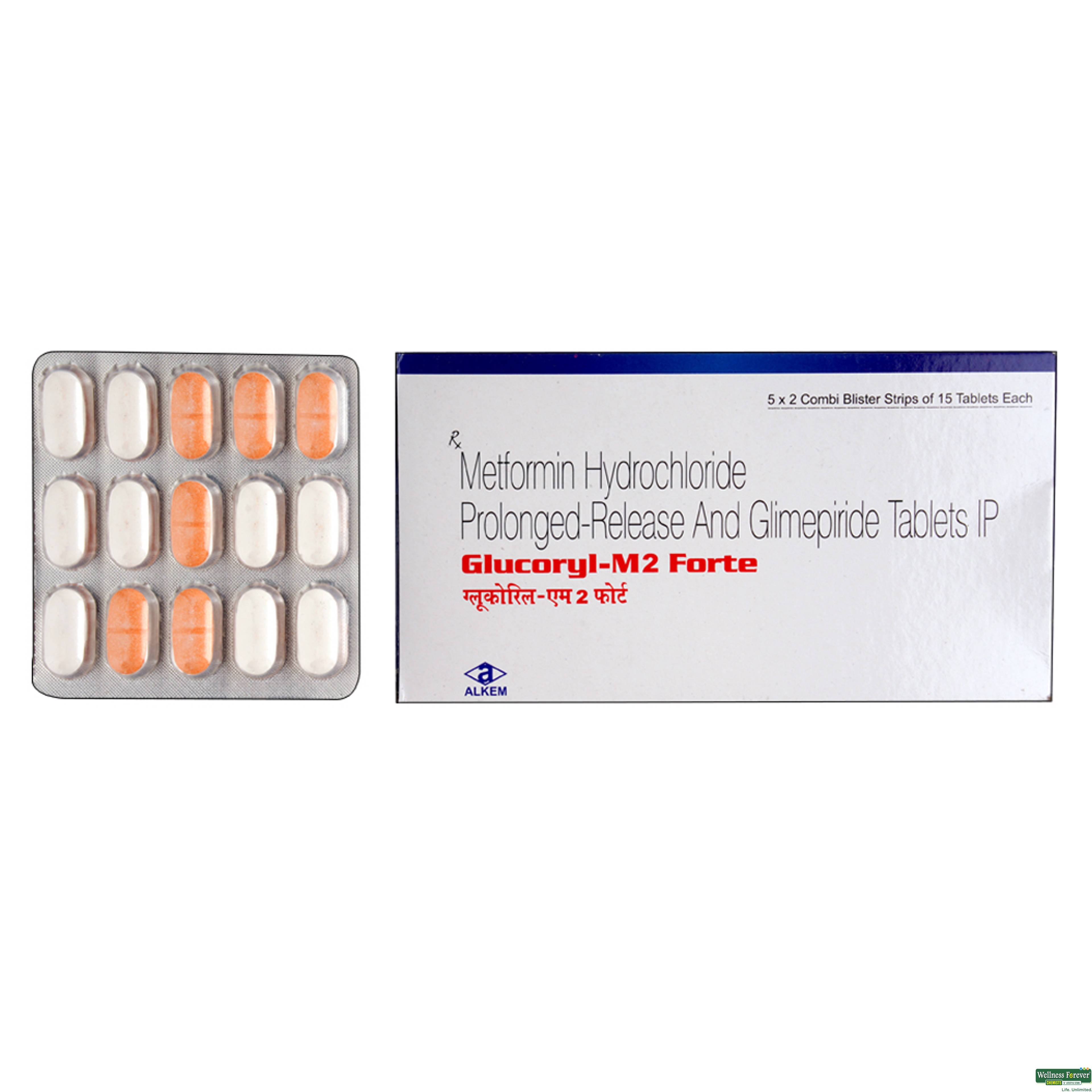 GLUCORYL-M2 FORTE 15TAB-image