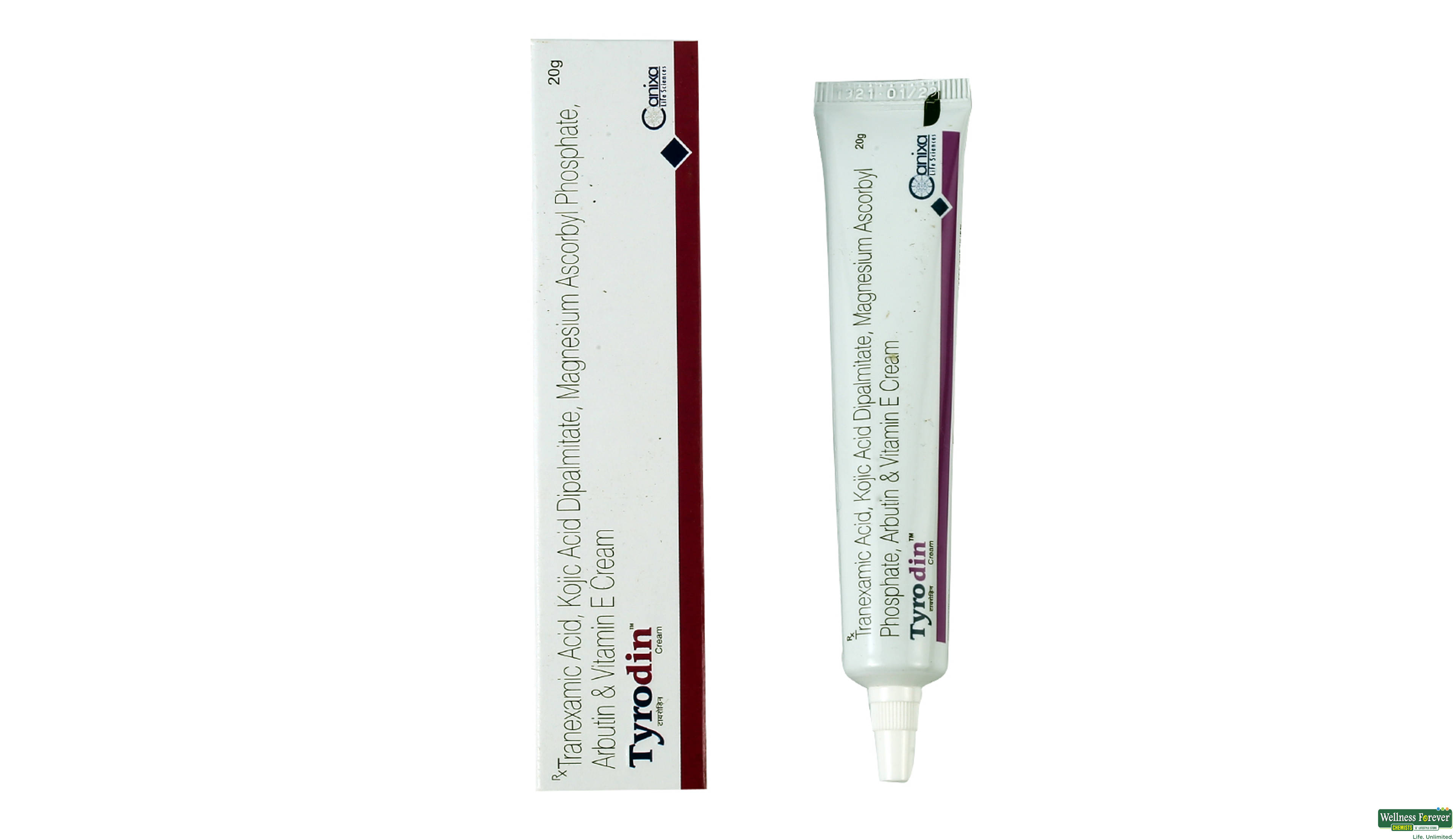 TYRODIN CREAM 20GM- 1, 20GM, 