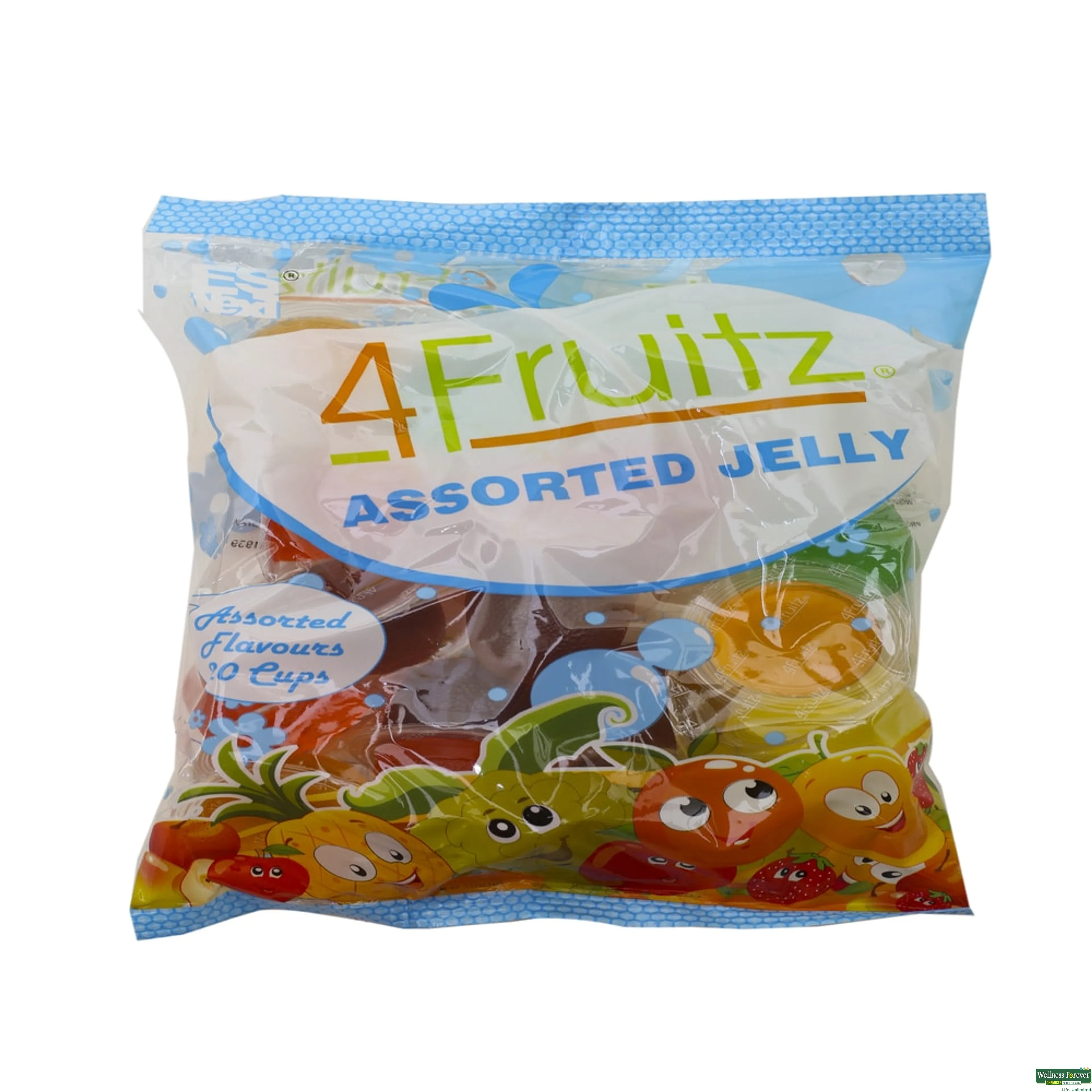 4FRUITS ASSORTED JELLY 300GM-image