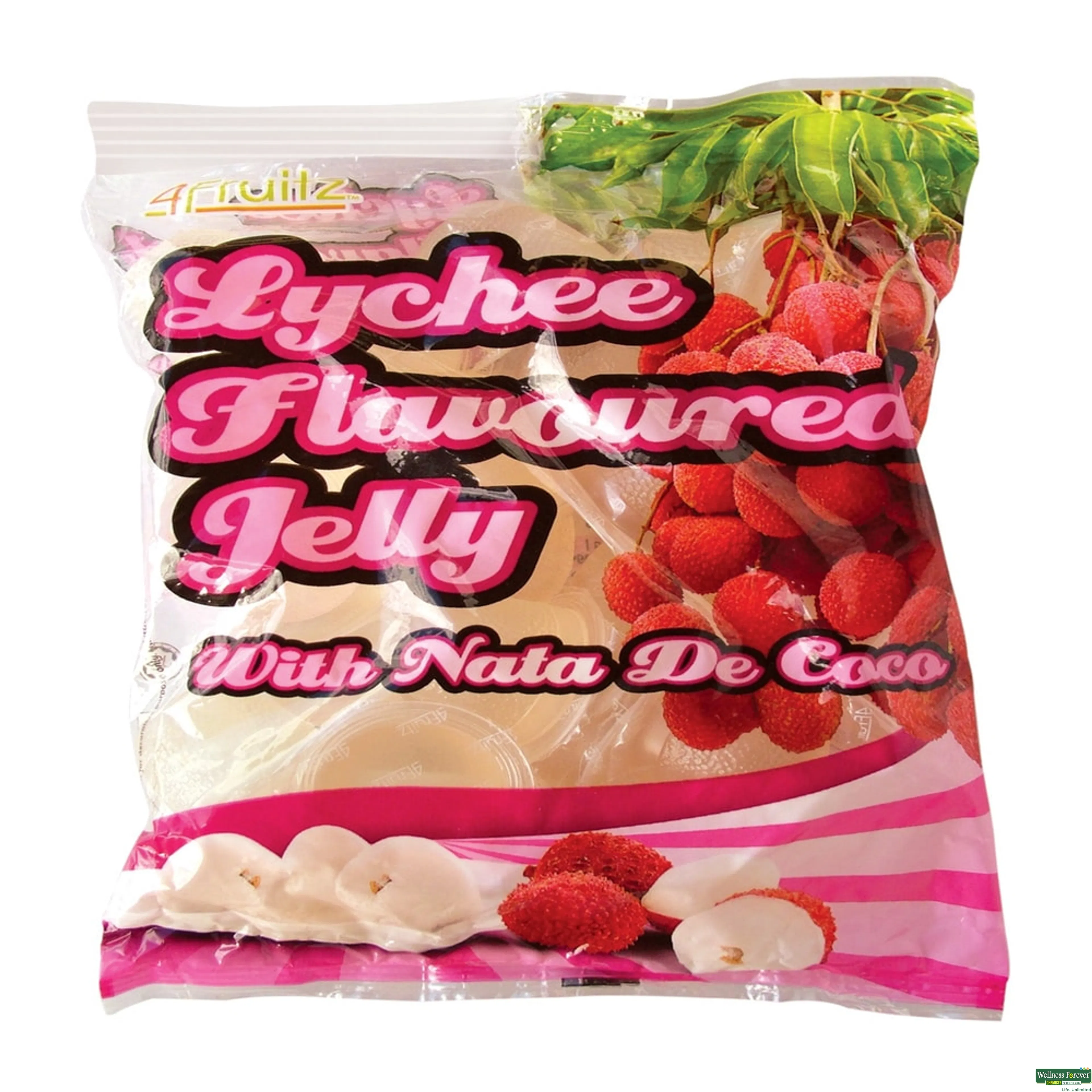 4FRUITZ LYCHEE JELLY 300GM-image