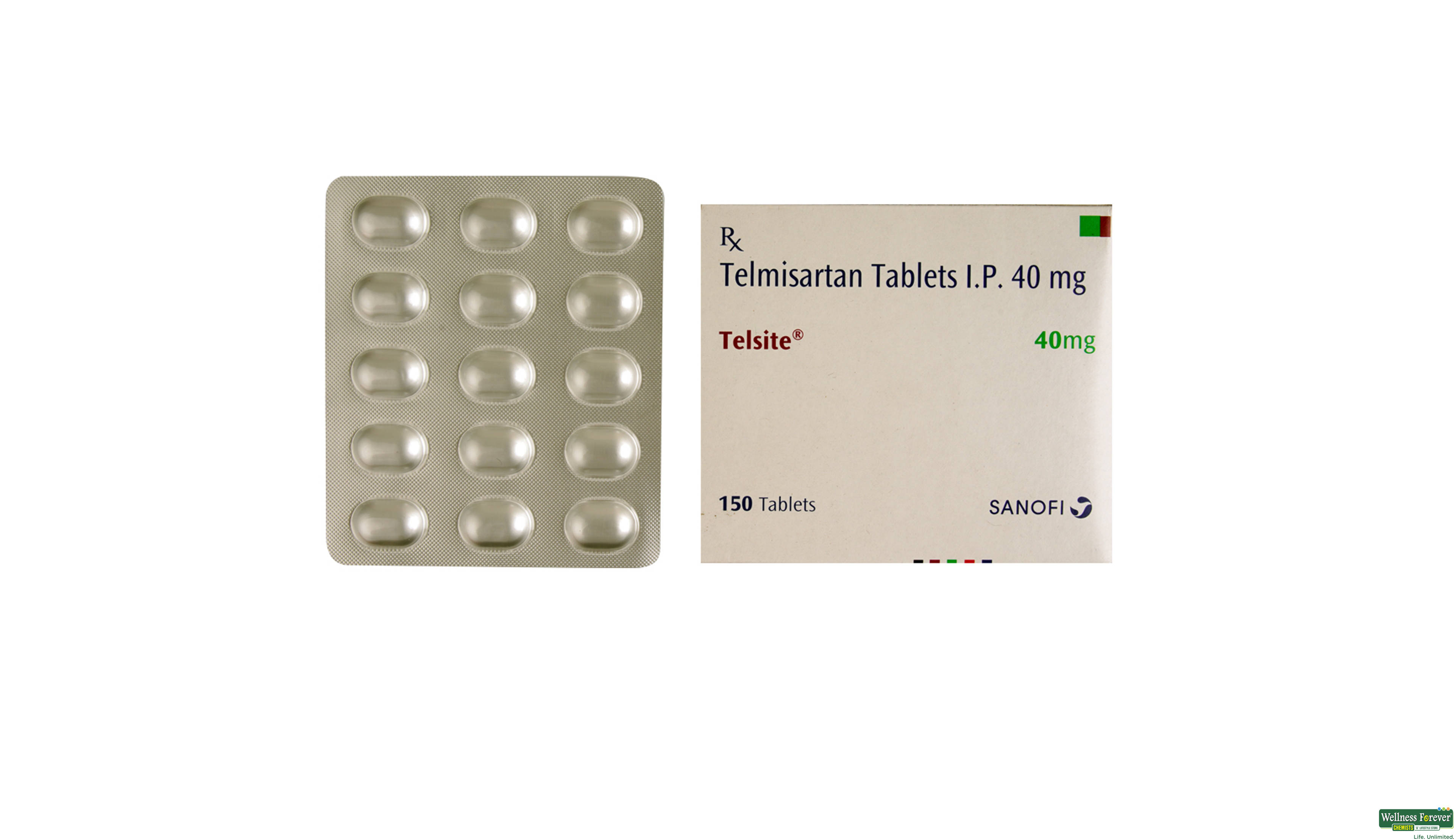 TELSITE 40MG 15TAB- 1, 15TAB, 