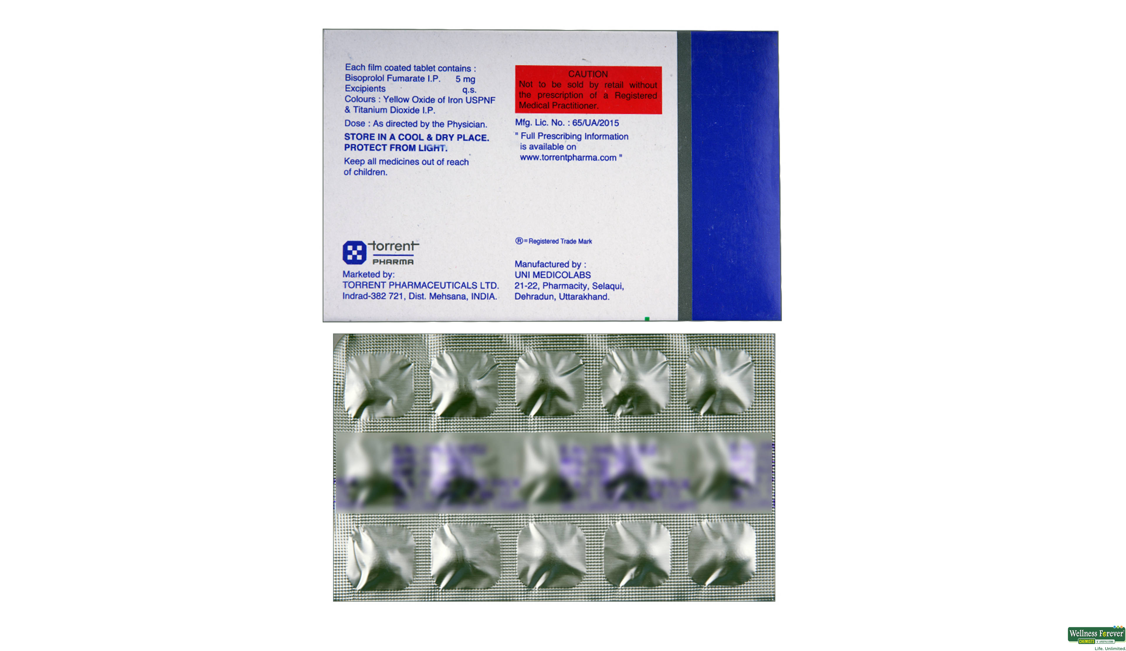 CORBIS 5MG 15TAB- 2, 15TAB, 