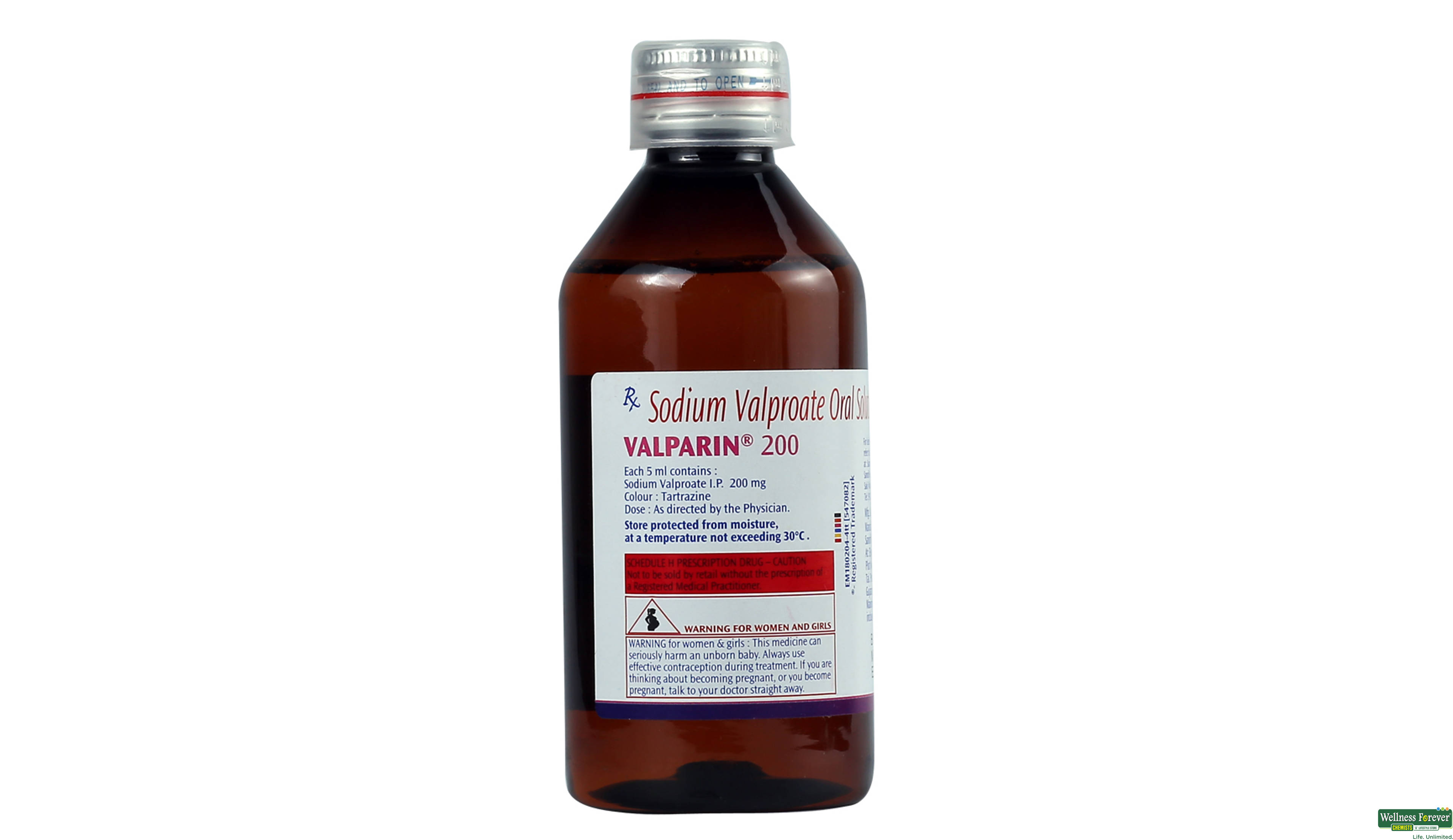 VALPARIN 200MG PINEAPPLE SYP 200ML- 1, 200ML, 