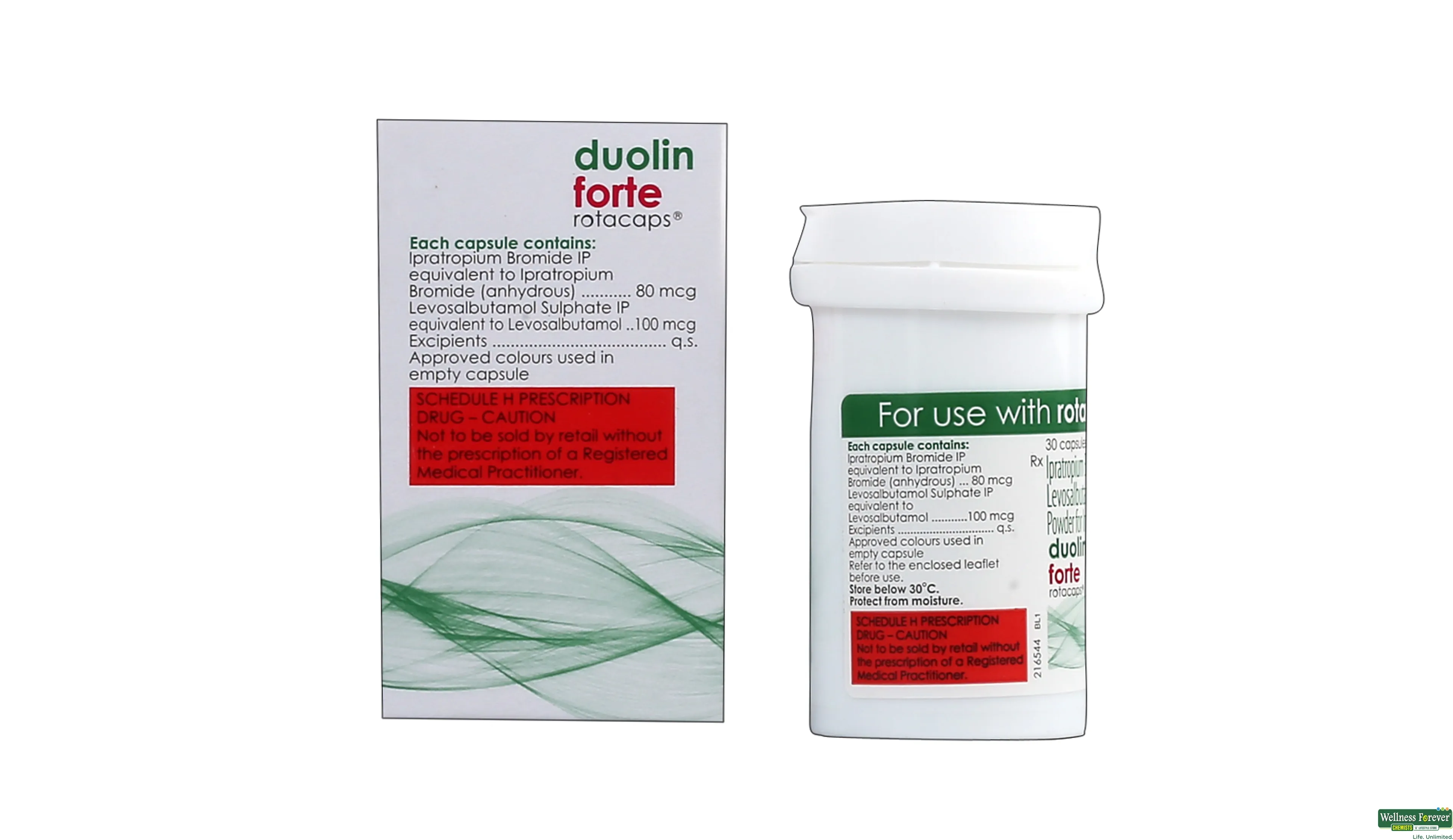 DUOLIN-FORTE ROTACAPS 30CAP- 2, 30CAP, 