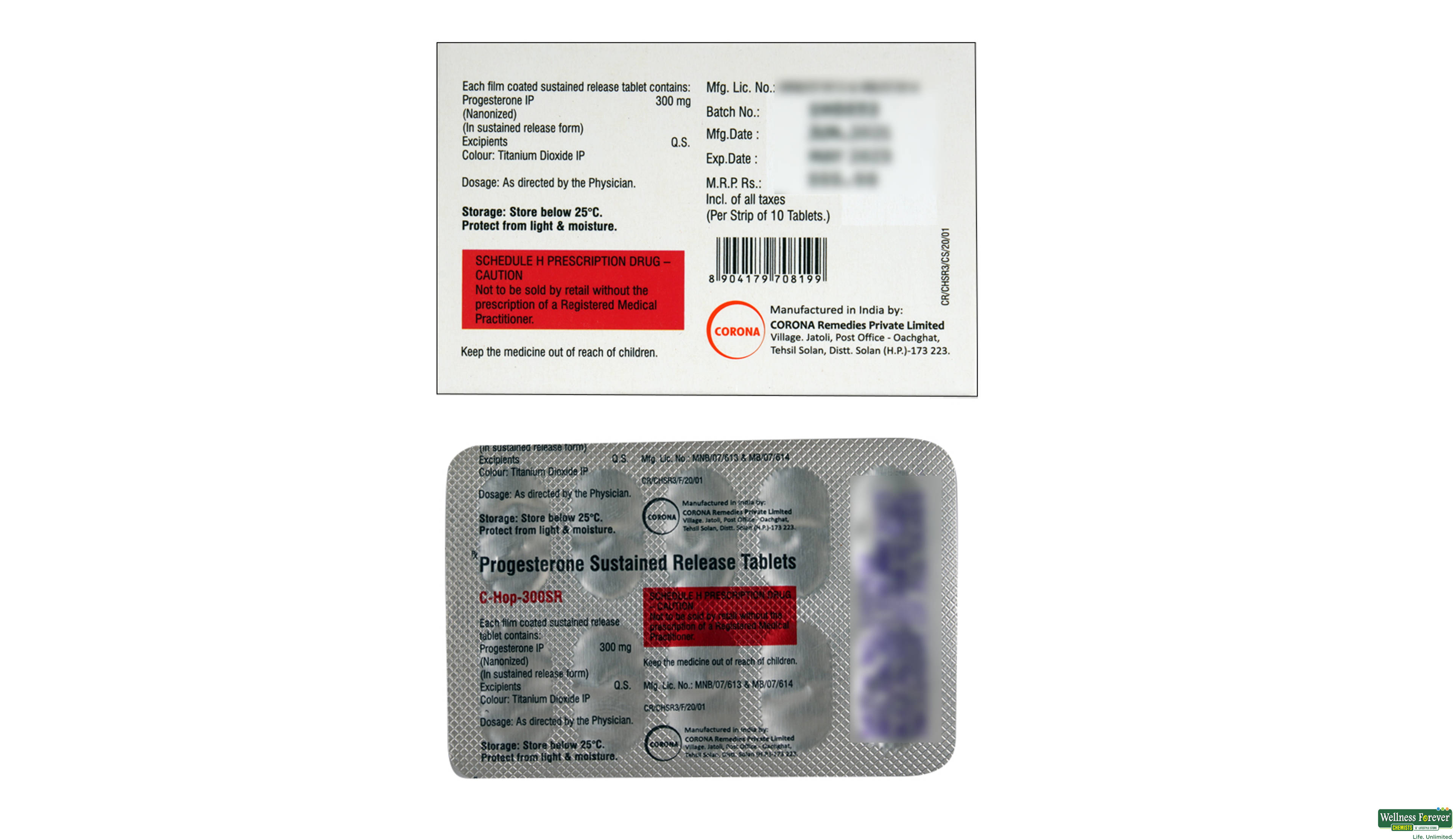 C-HOP SR 300MG 10TAB- 2, 10TAB, 