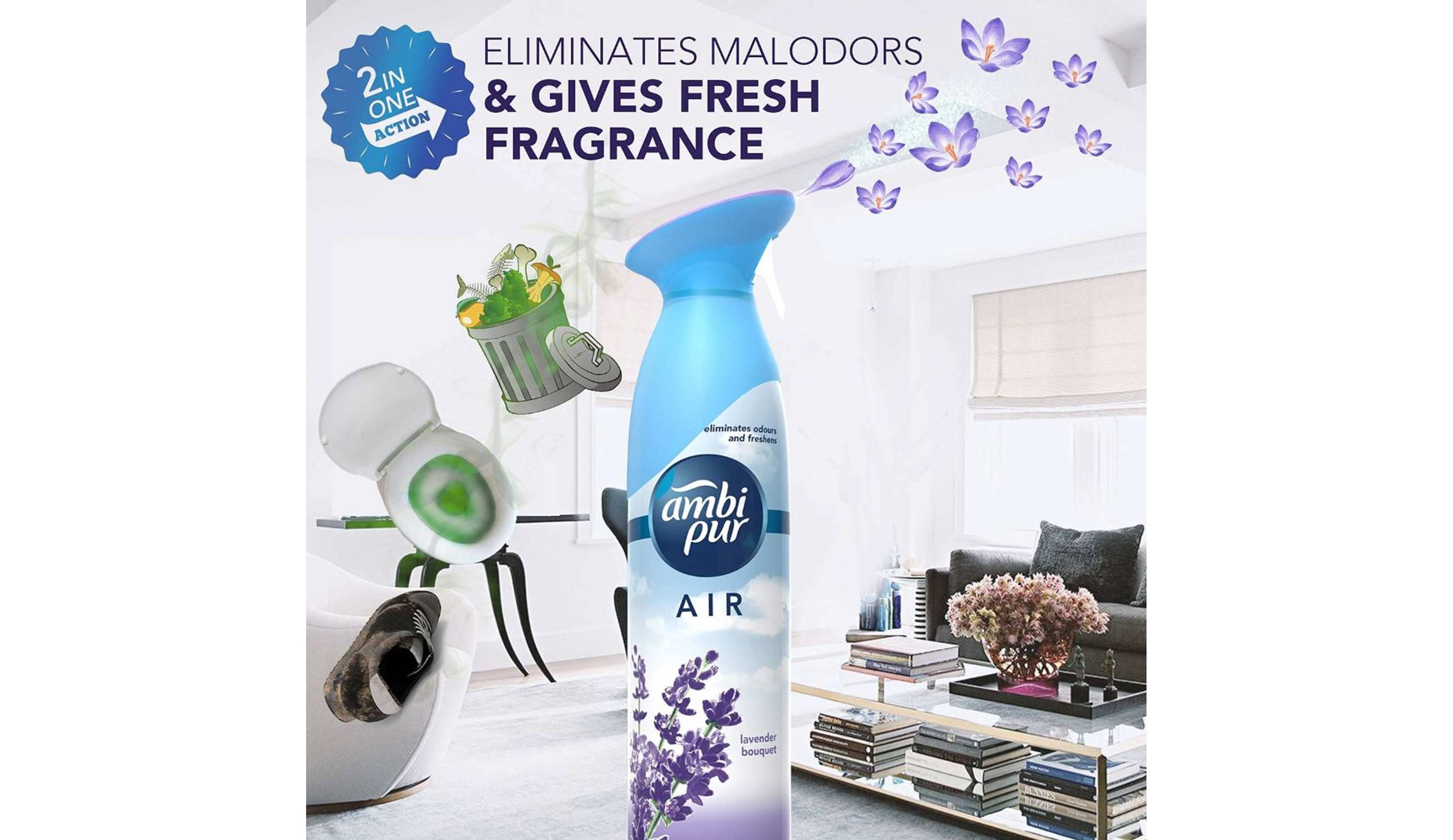 AMBI A/FR LAVENDER BOUQUET 275GM- 5, 275GM, 