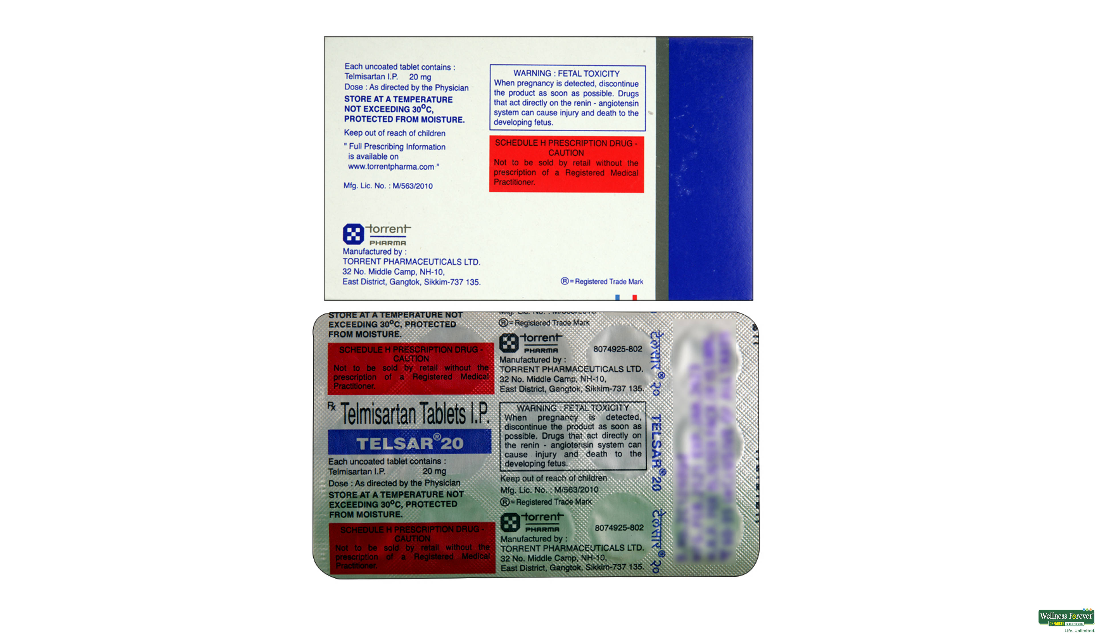 TELSAR 20MG 15TAB- 2, 15TAB, 