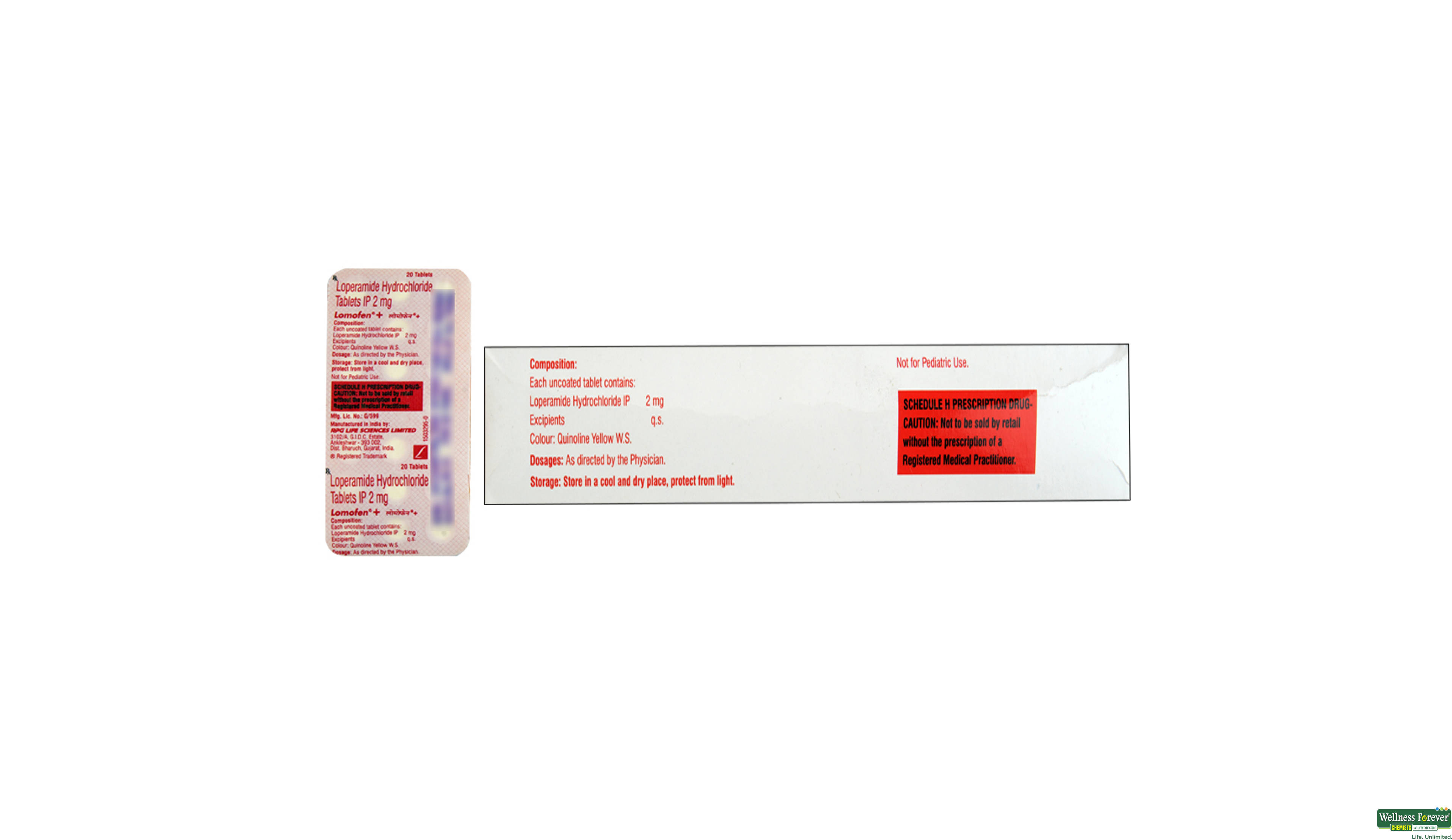 LOMOFEN-PLUS 2MG 20TAB- 2, 20TAB, 