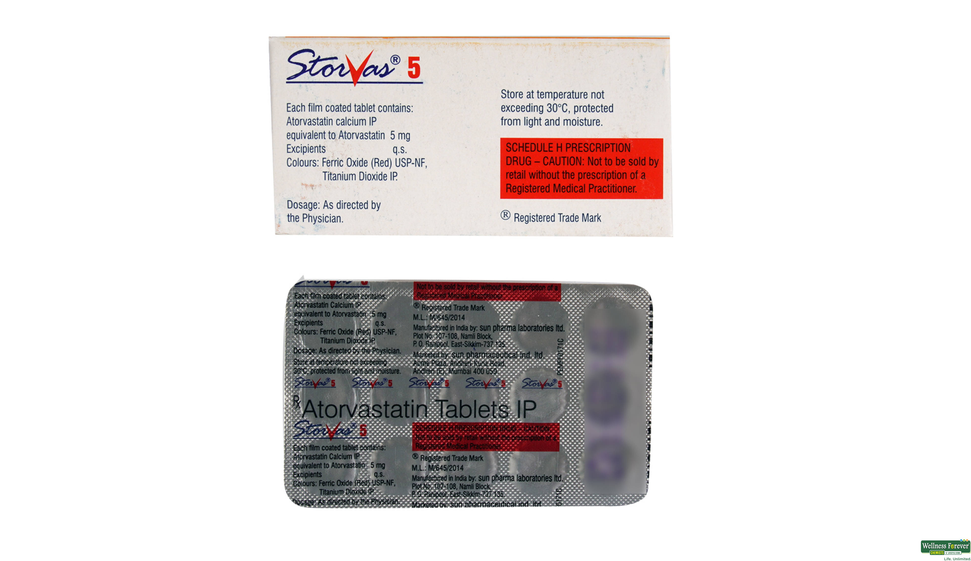 STORVAS 5MG 15TAB- 1, 15TAB, 