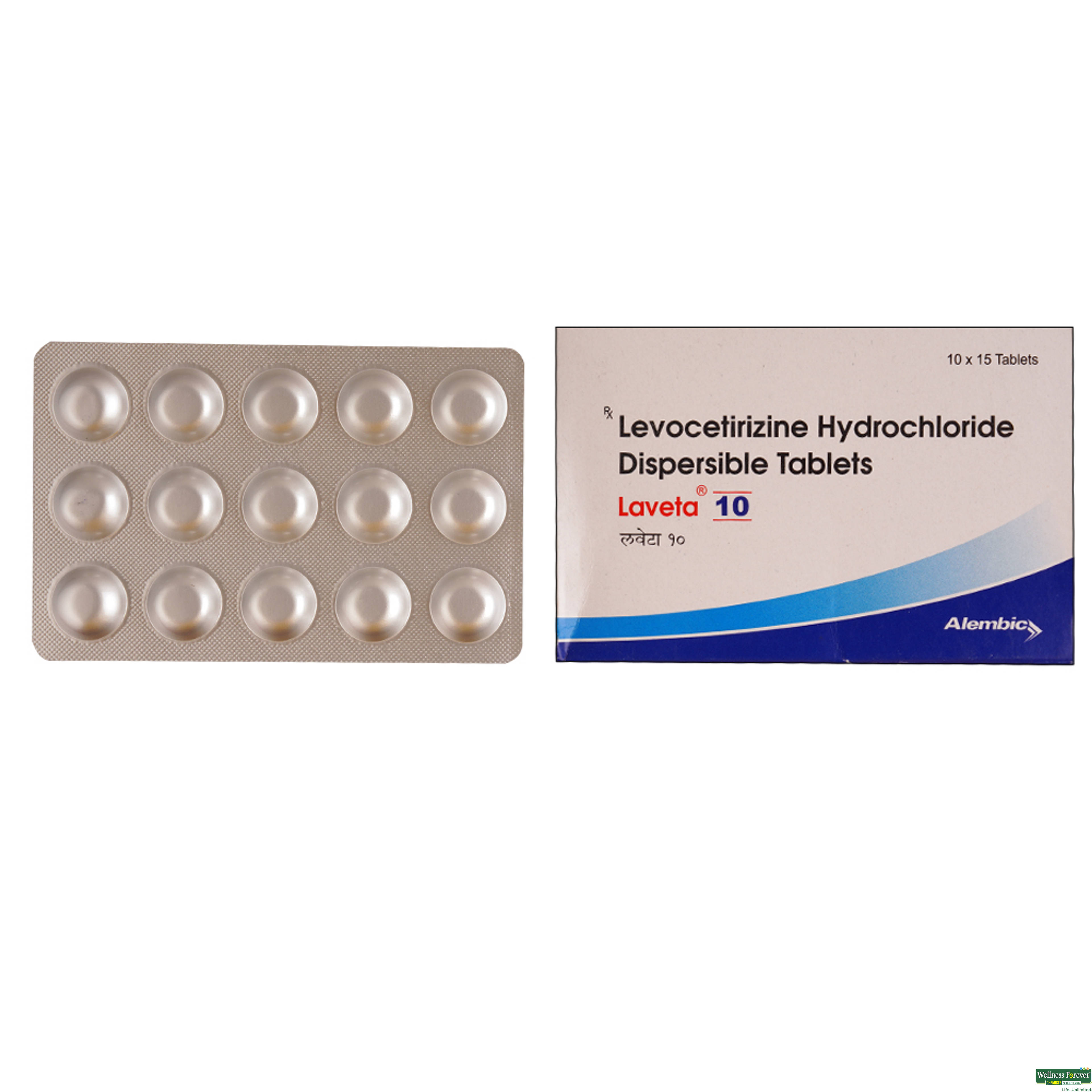 LAVETA 10MG 15TAB-image