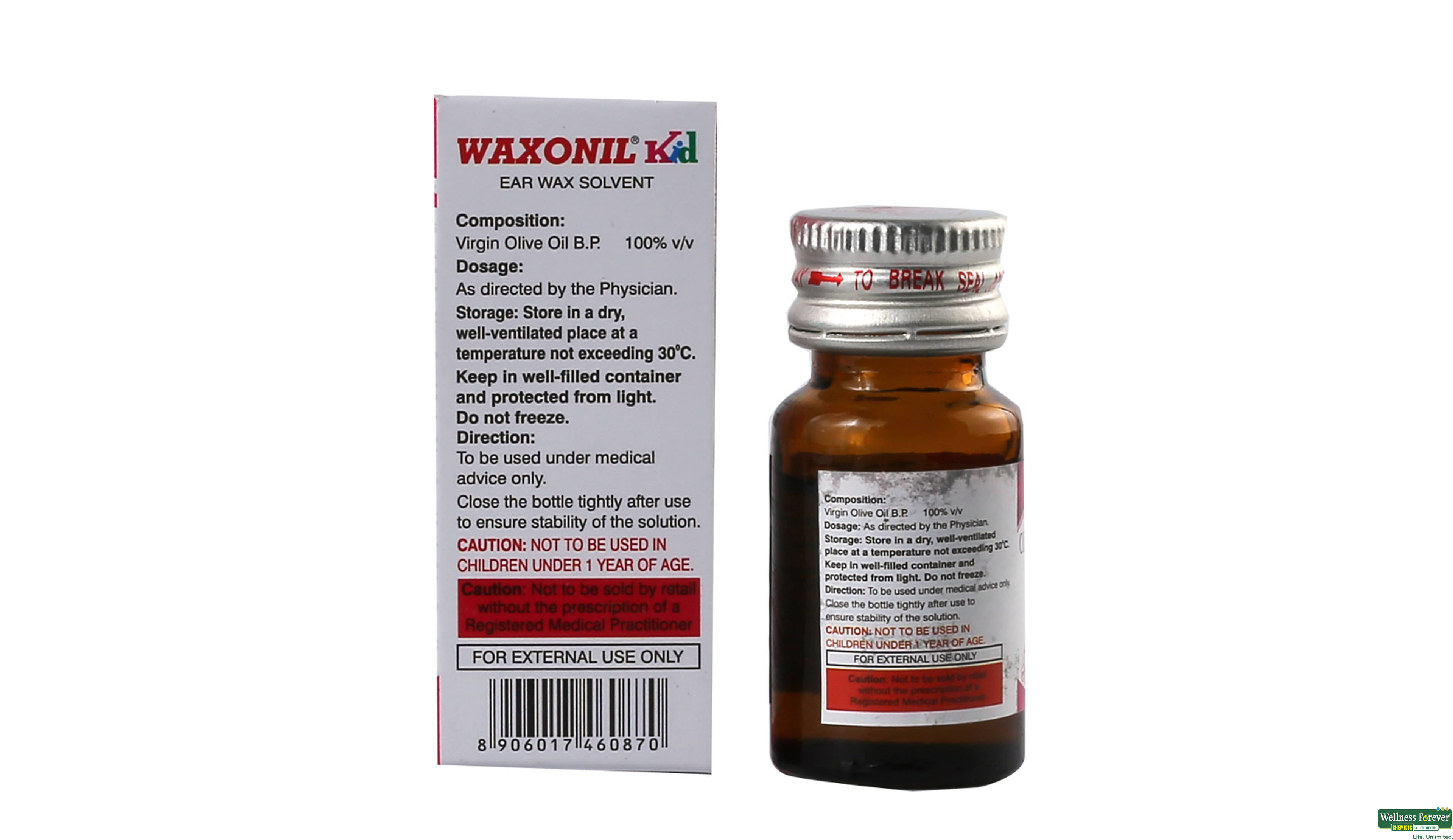 WAXONIL-KID EAR/DROP 10ML ##- 2, 10ML, 