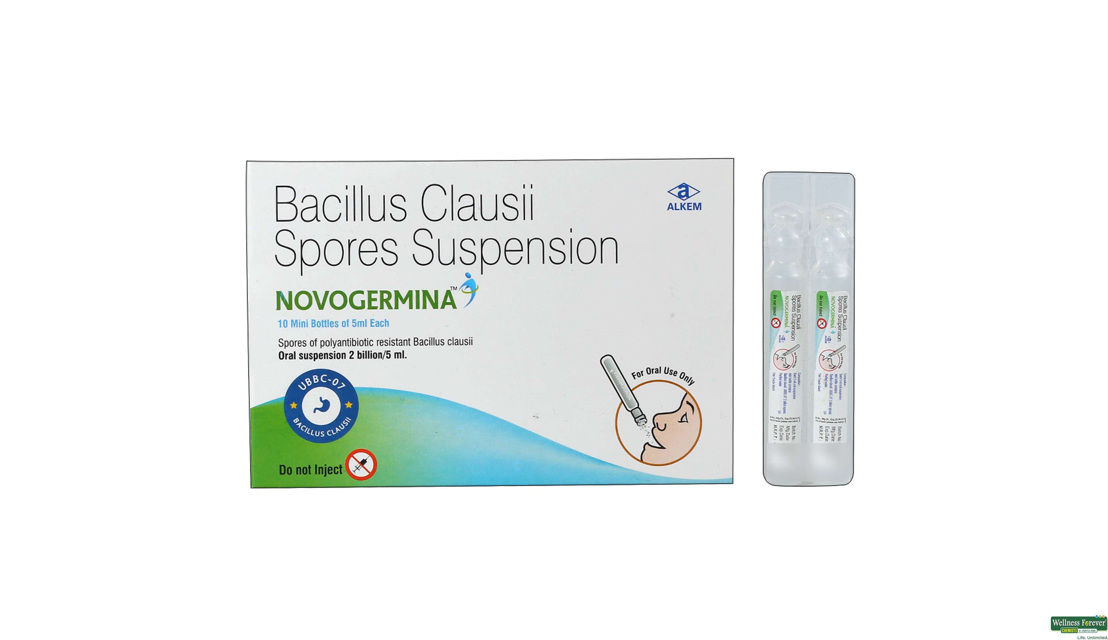 NOVOGERMINA ORAL SOLN 5ML- 1, 5ML, 