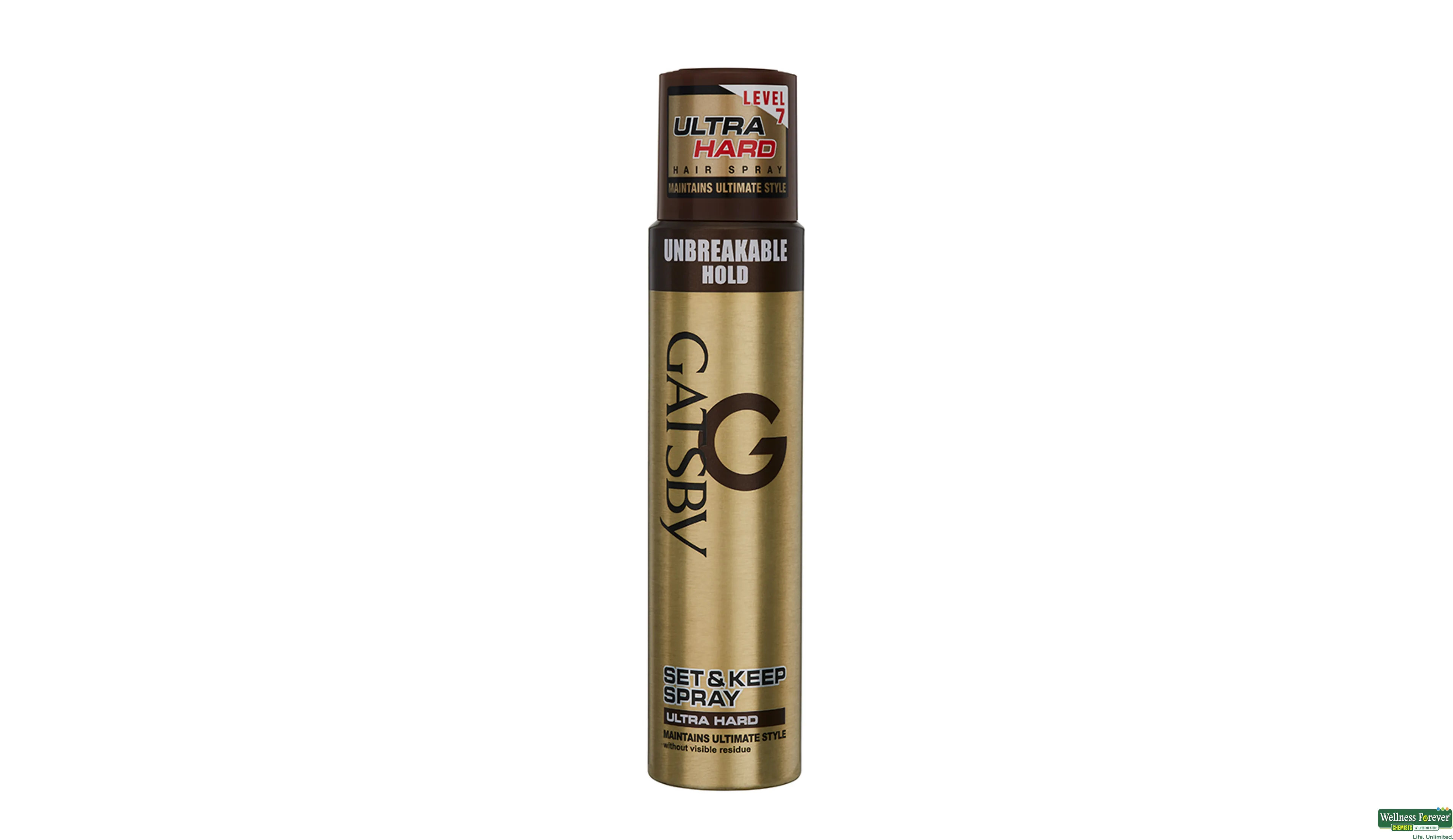 GATSBY HR/SPRAY ULTRA HARD 250ML- 1, 250ML, 