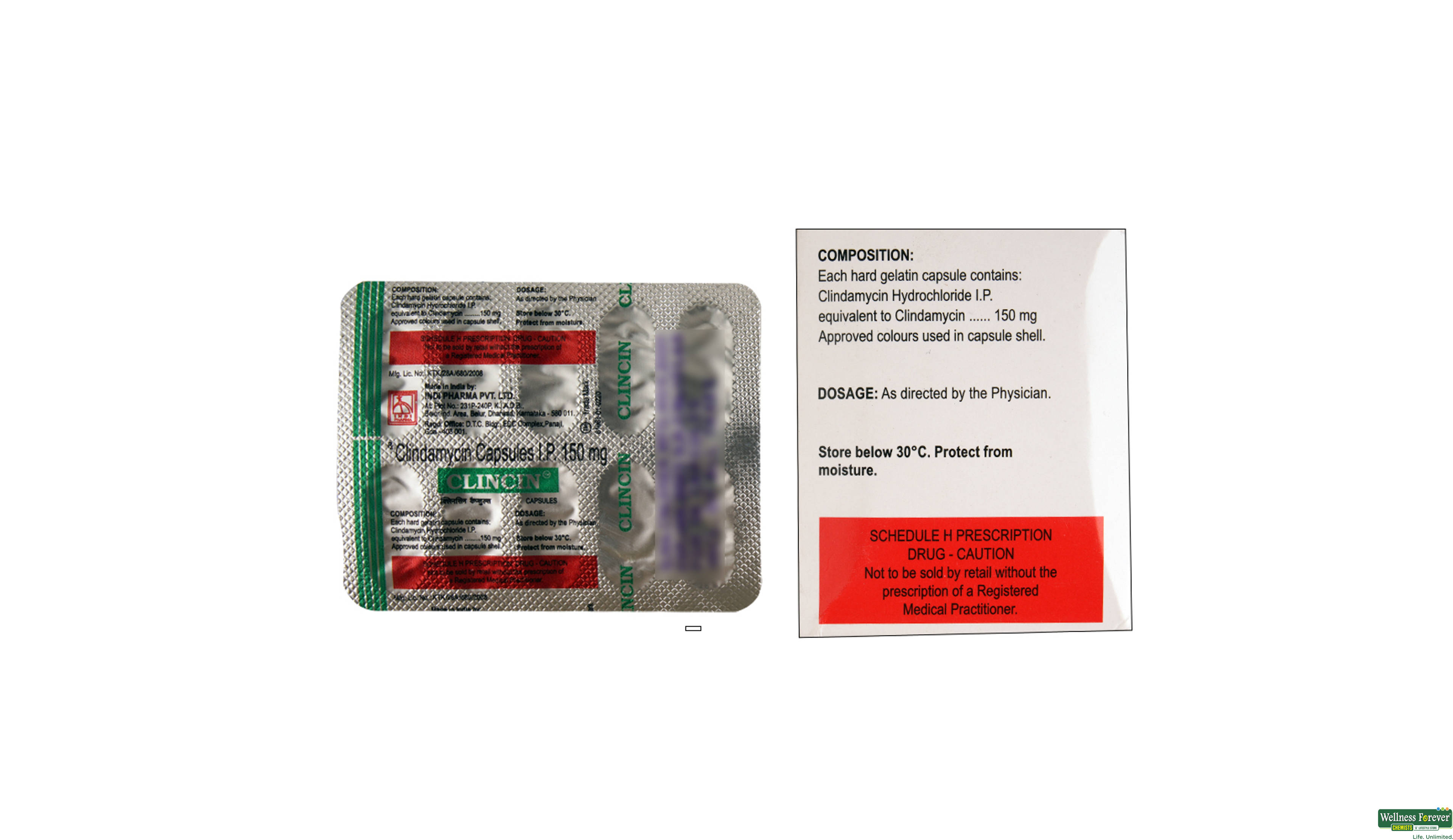 CLINCIN 150MG 10CAP- 2, 10CAP, 
