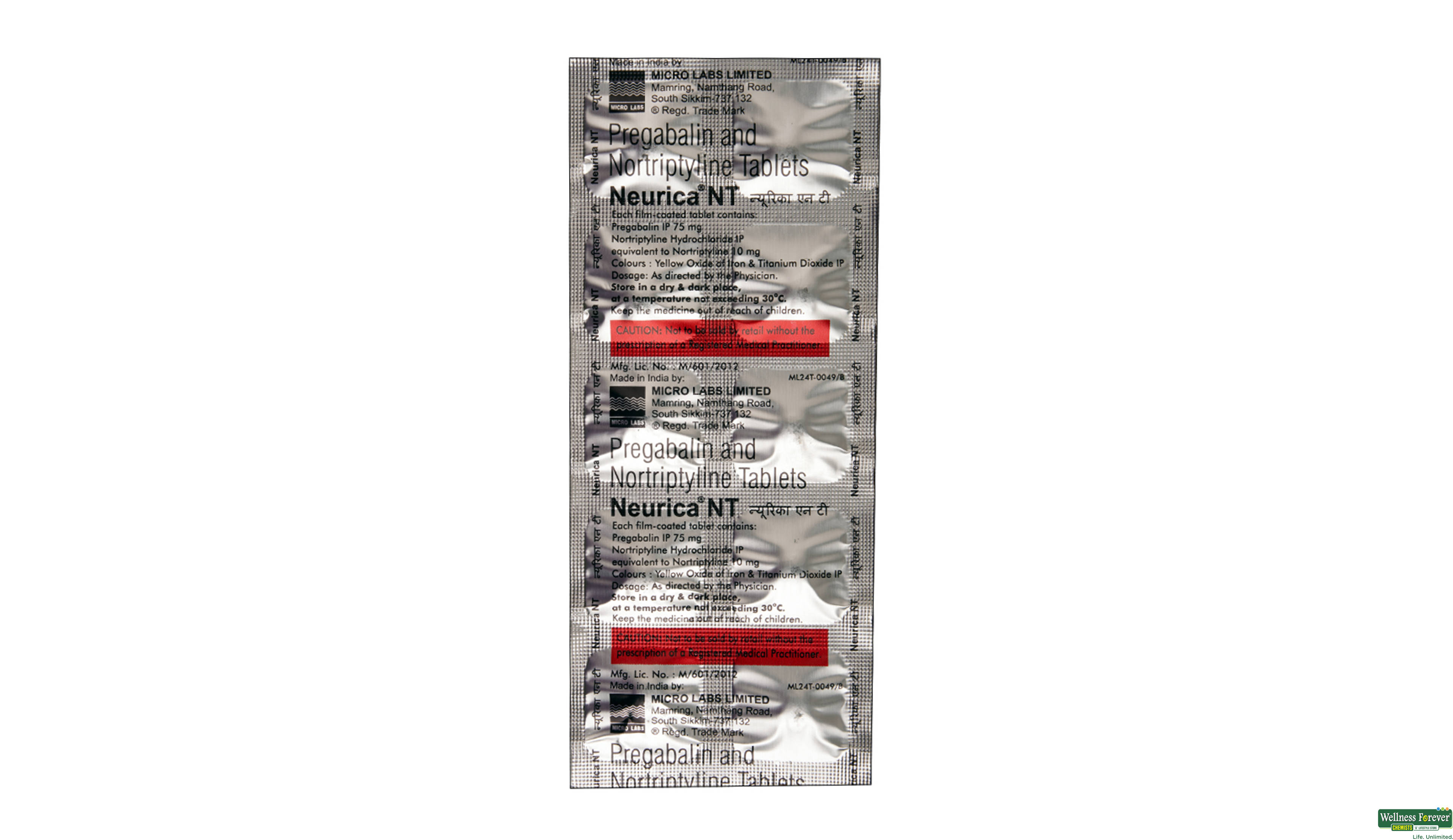NEURICA-NT 10TAB- 1, 10TAB, 