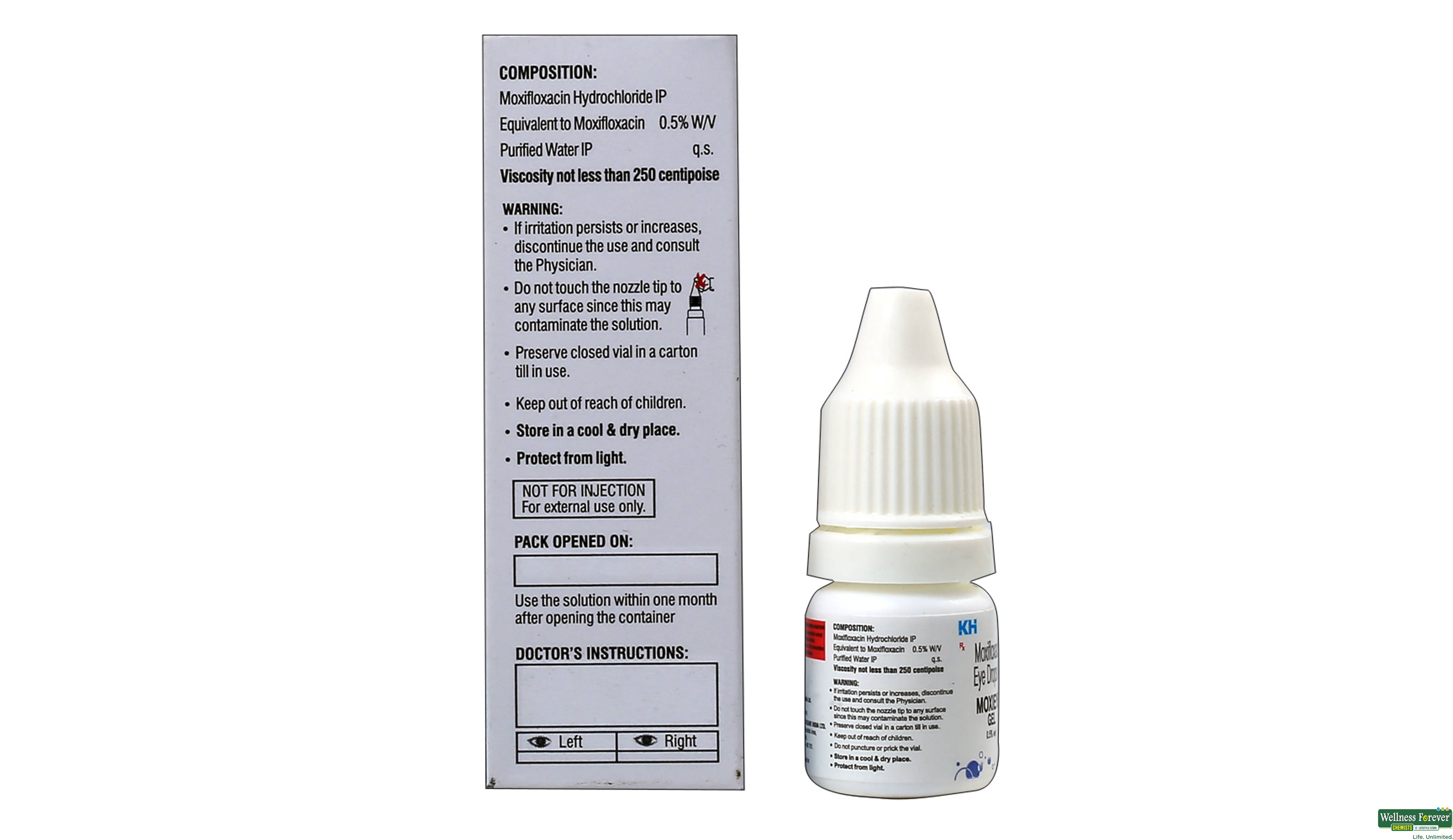 MOXIEYE E/DROP GEL 0.5% 5ML- 2, 5ML, 