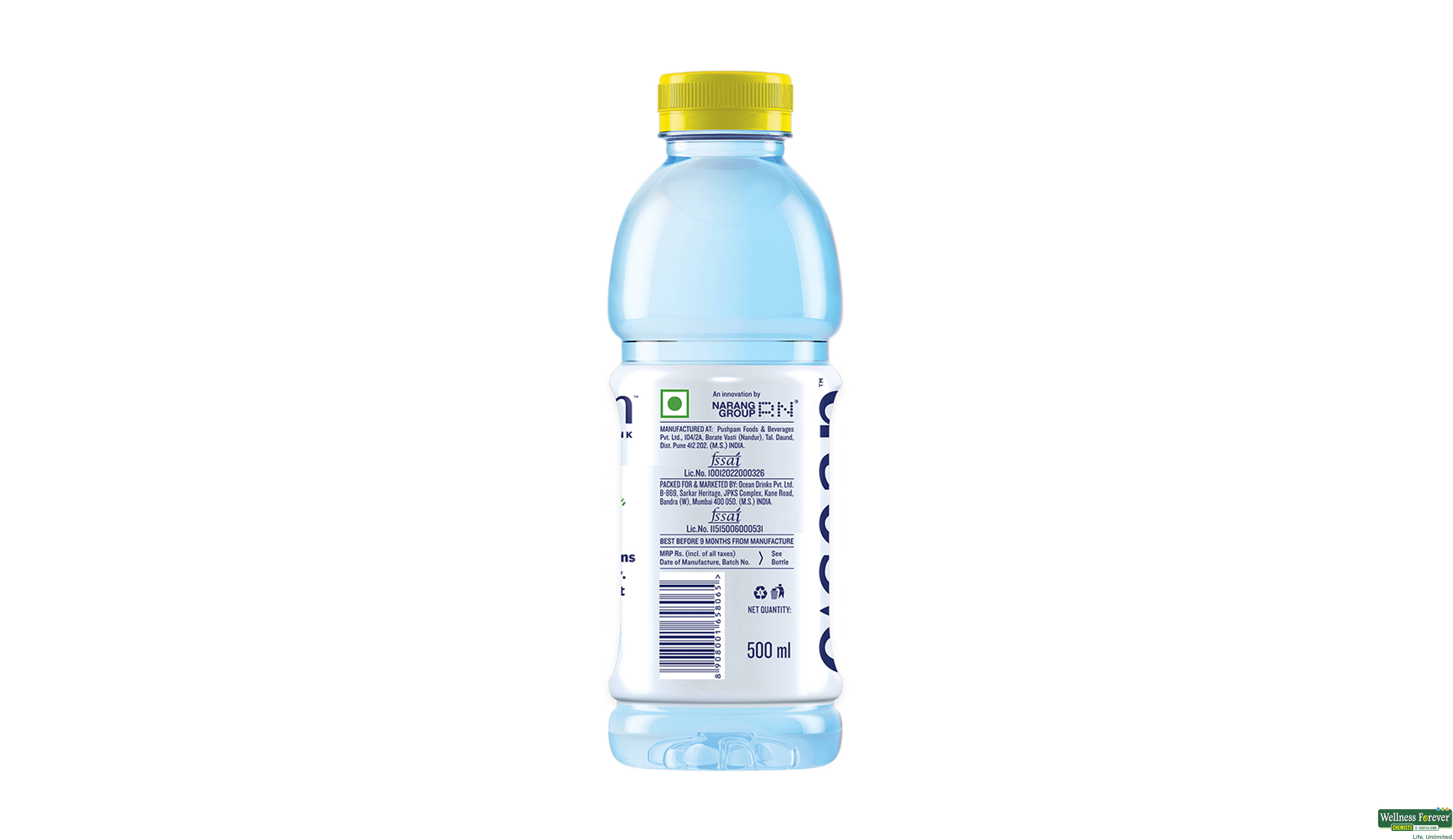 OCEAN WATER MANGO&PASSION FRUIT 500ML- 2, 500ML, null