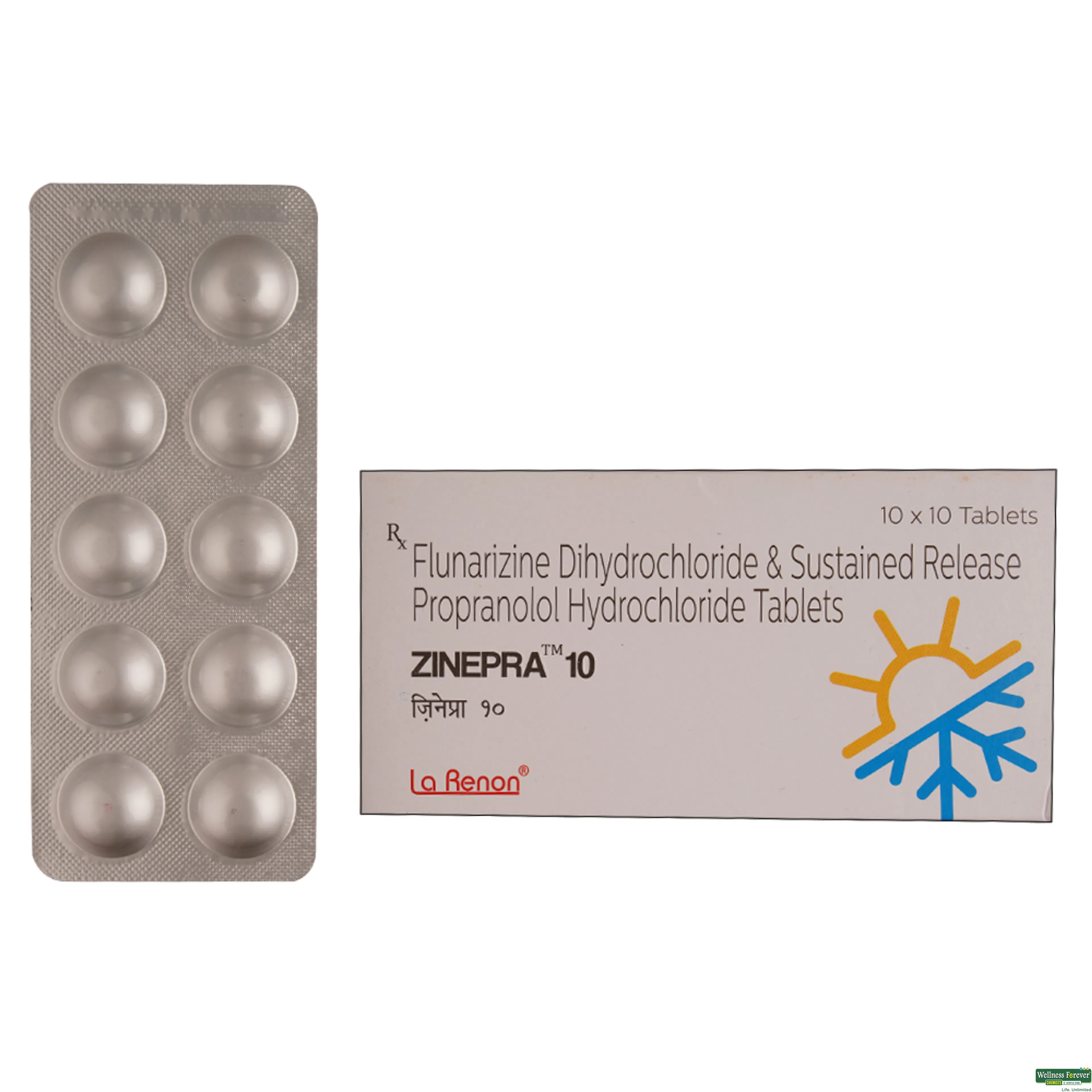 ZINEPRA 10MG 10TAB-image