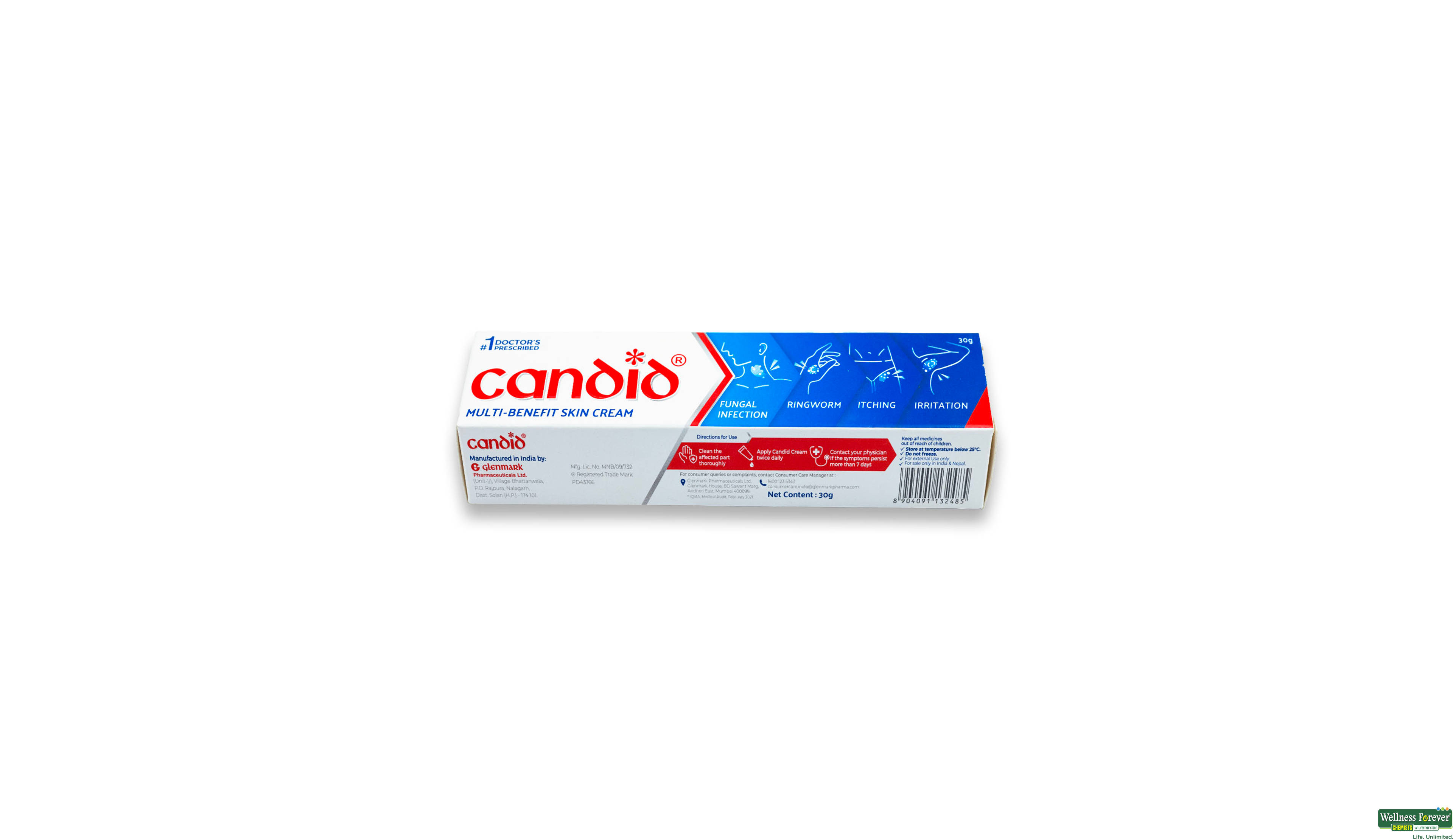 CANDID CREAM 30GM- 1, 30GM, 