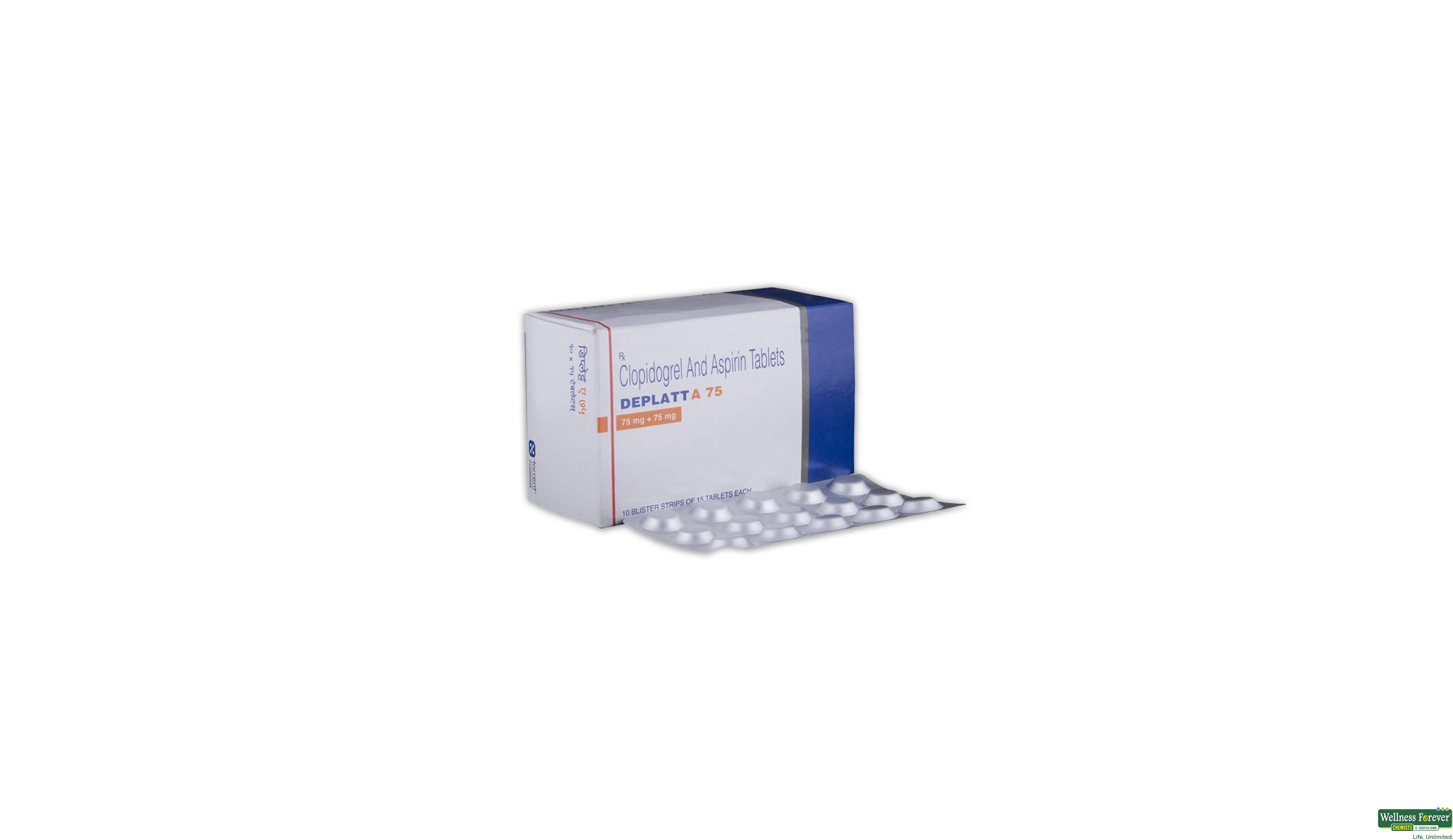 DEPLATT-A 75MG 15TAB- 1, 15TAB, 
