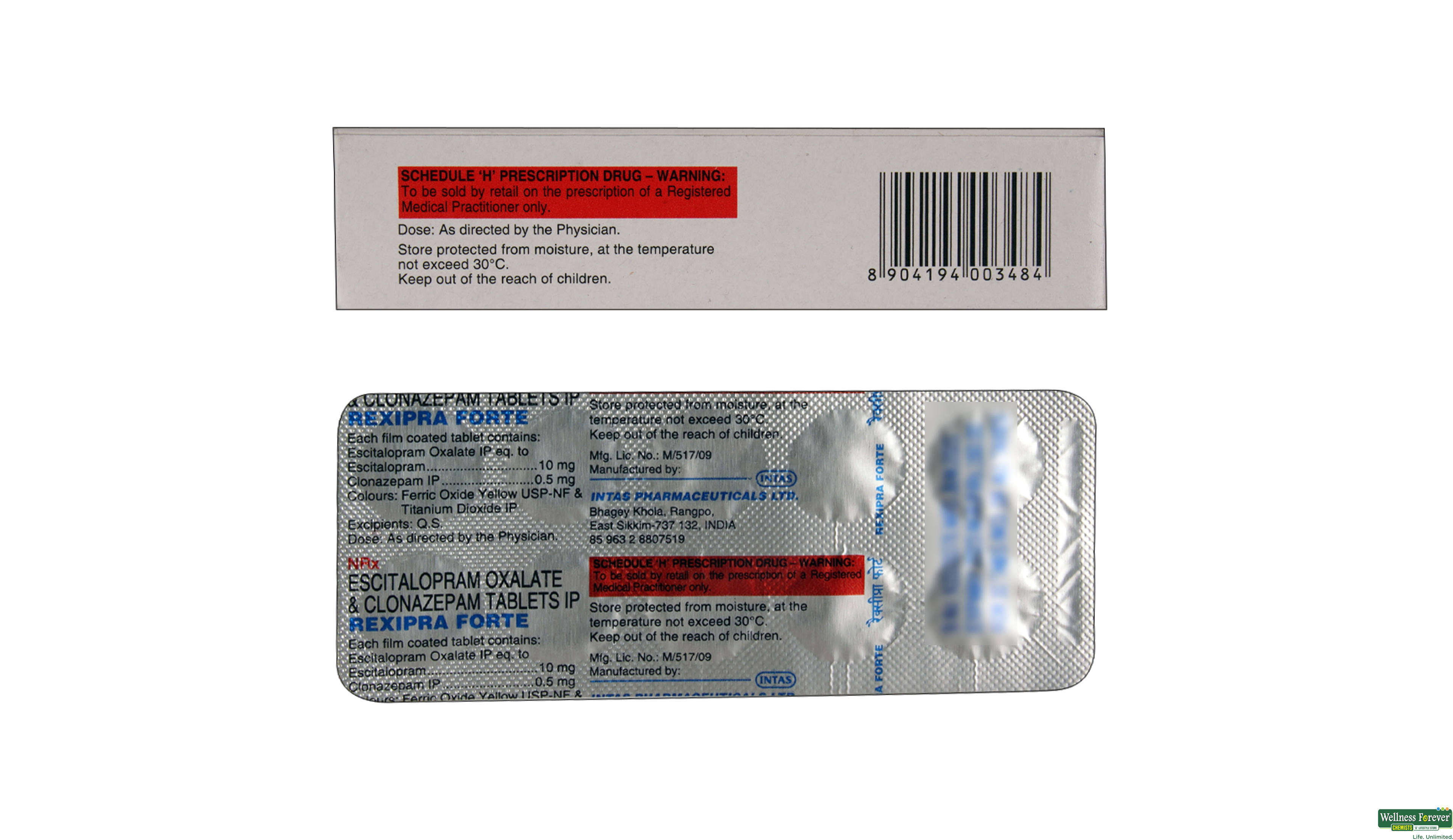REXIPRA-FORTE 10TAB ##- 2, 10TAB, 