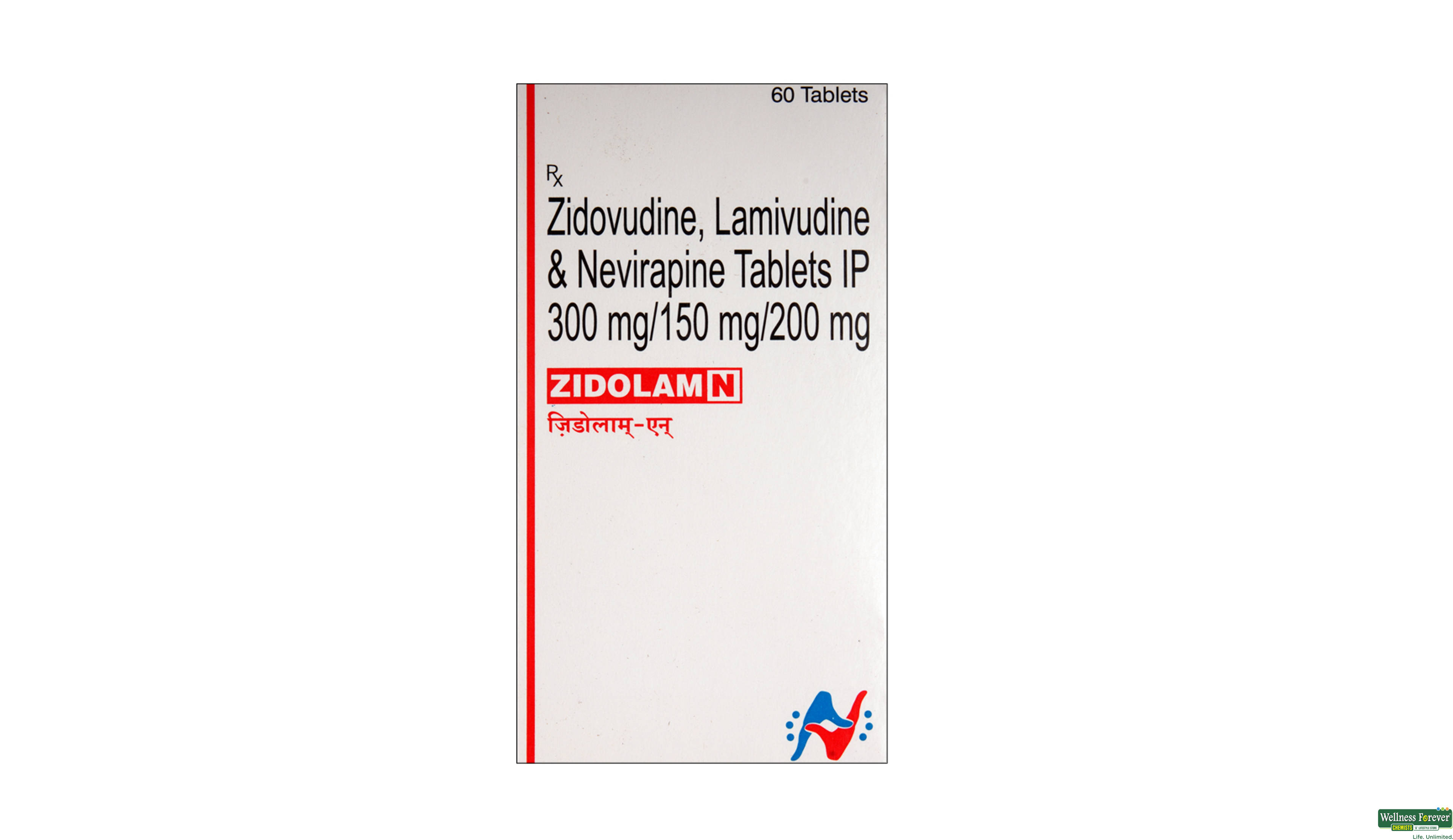ZIDOLAM-N 60TAB- 1, 60TAB, 