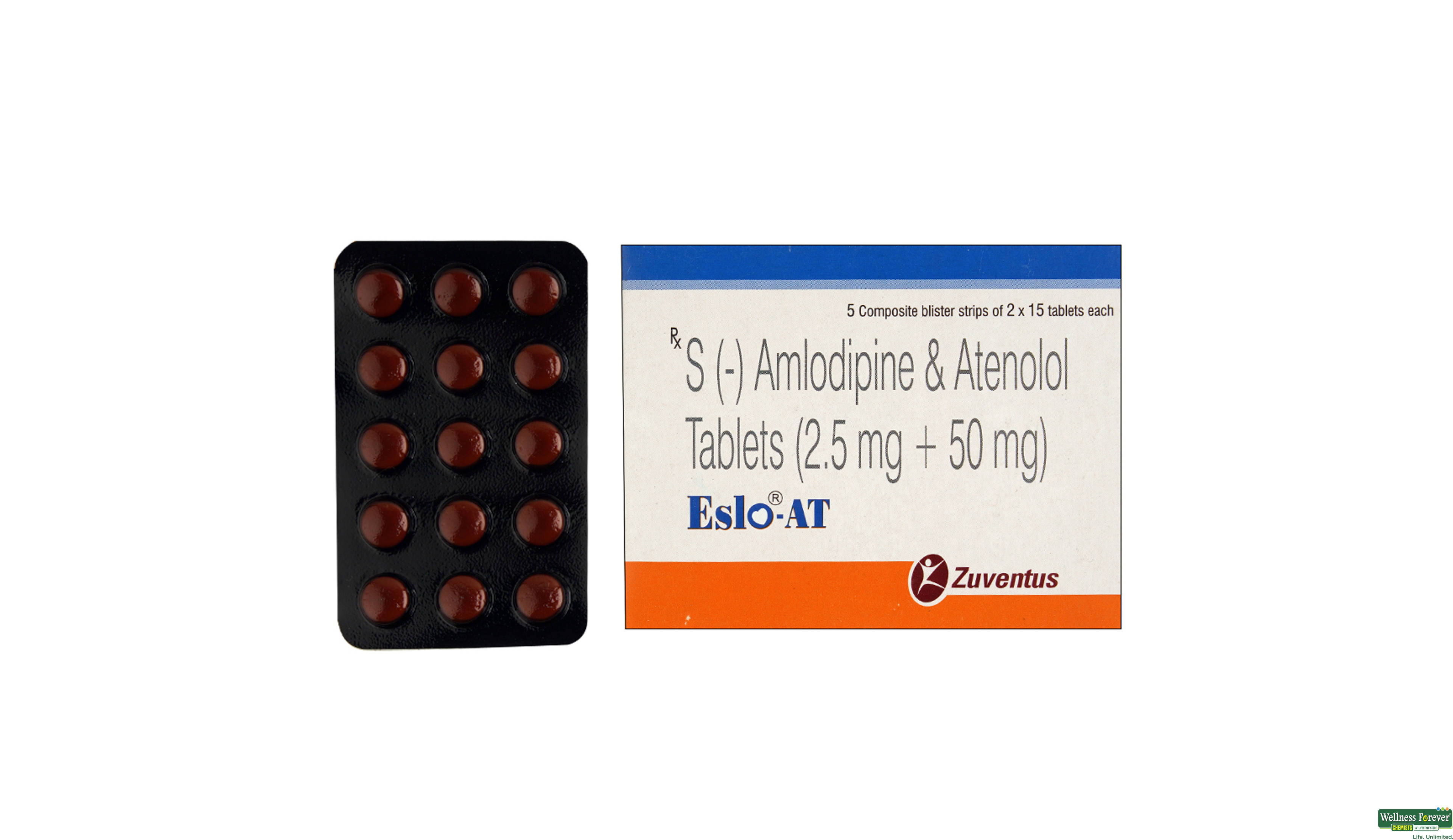 ESLO-AT 2.5MG 15TAB- 1, 15TAB, 