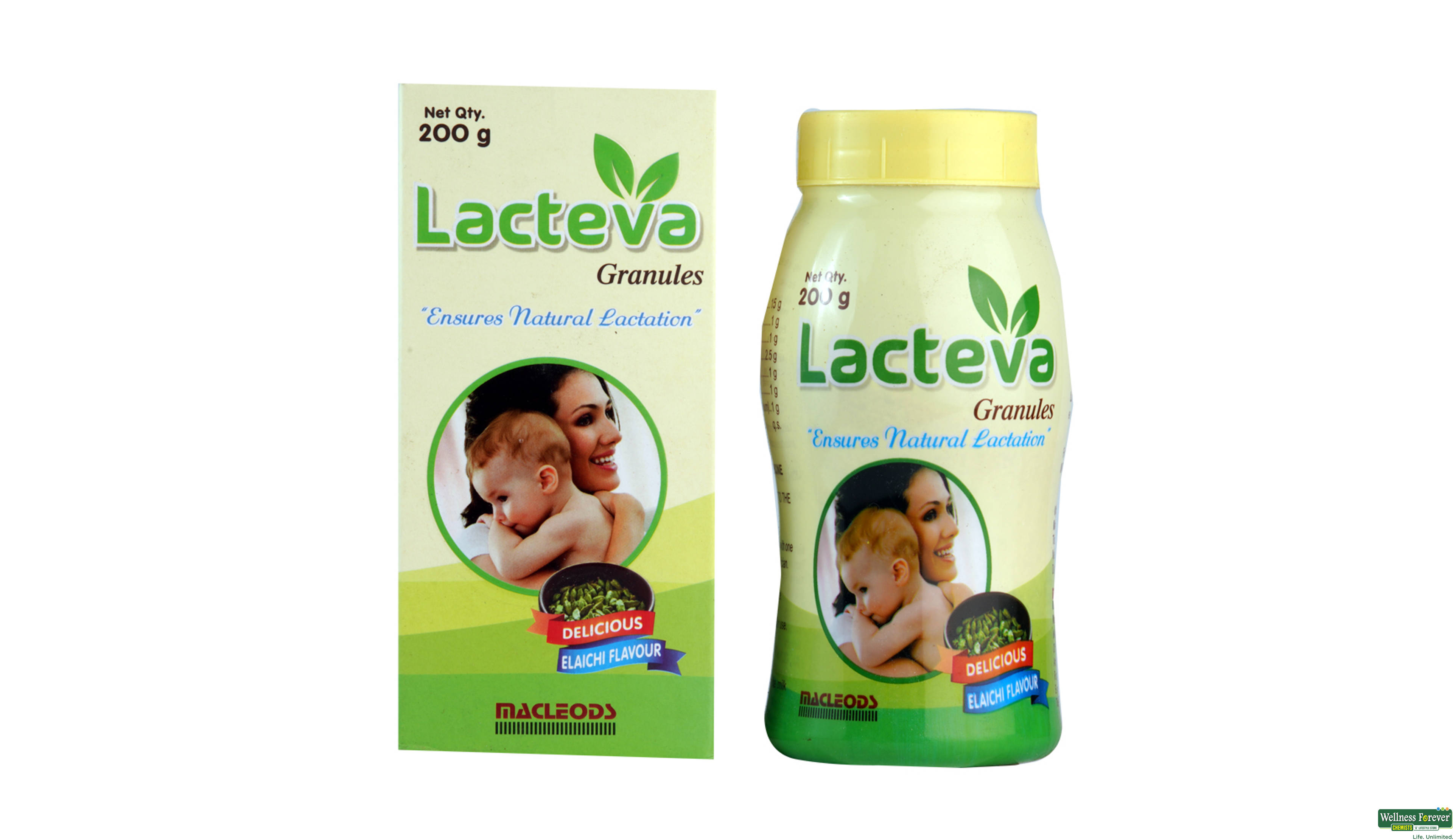LACTEVA ELACHI GRANULES 200GM- 1, 200GM, 