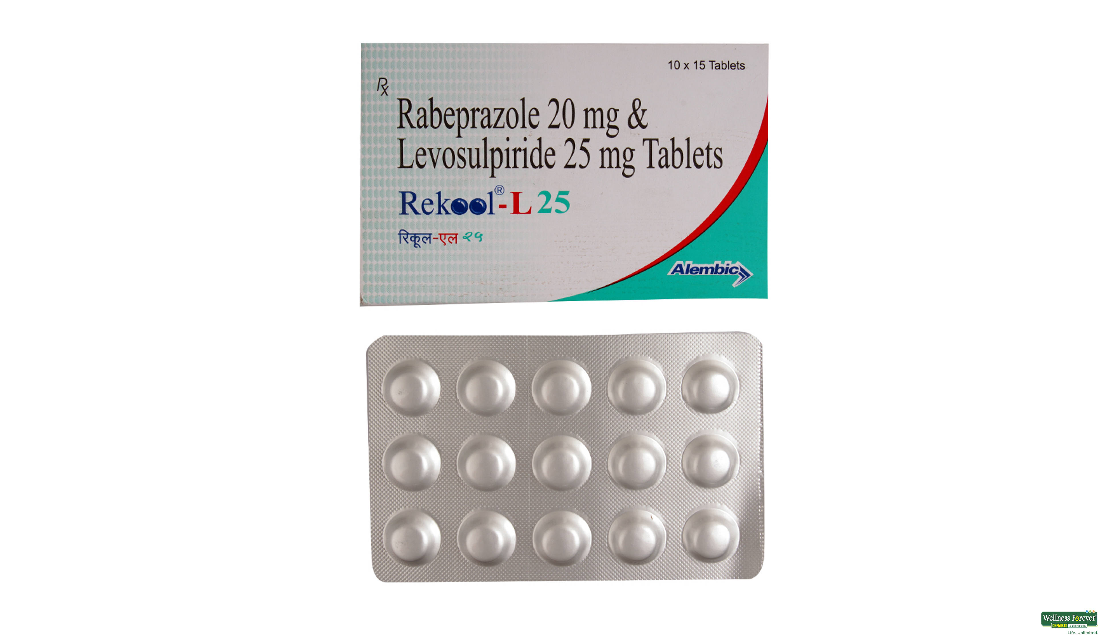 REKOOL-L 25MG 15TAB- 1, 15TAB, 