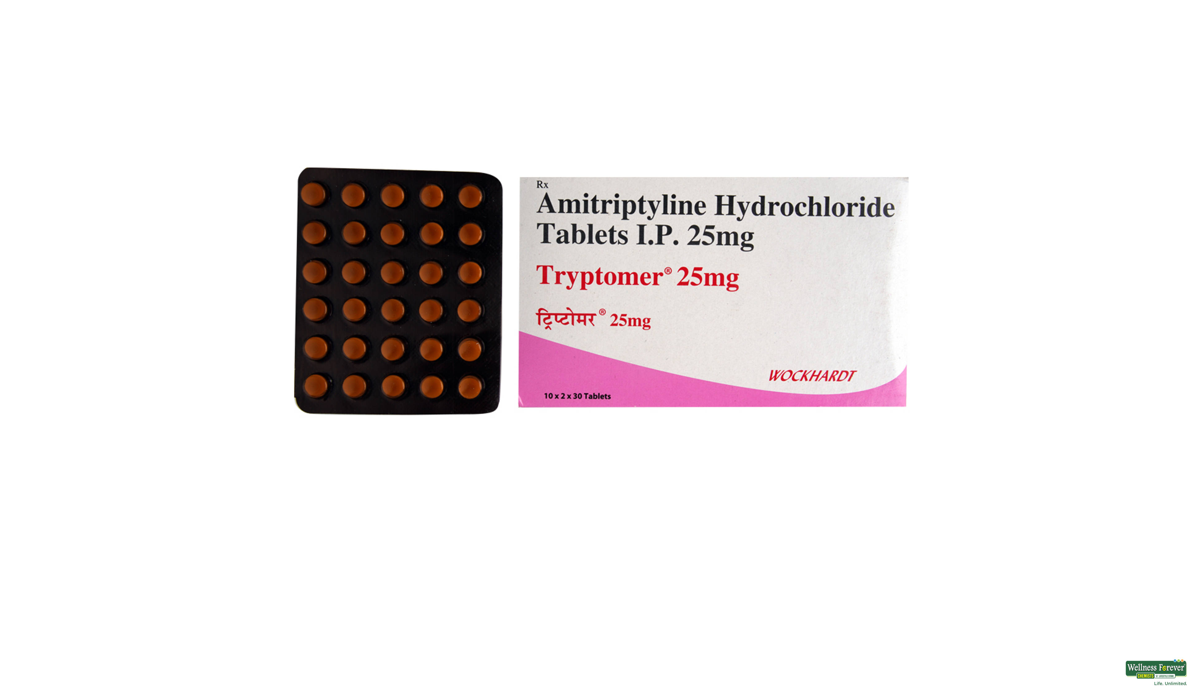 TRYPTOMER 25MG 30TAB- 1, 30TAB, 