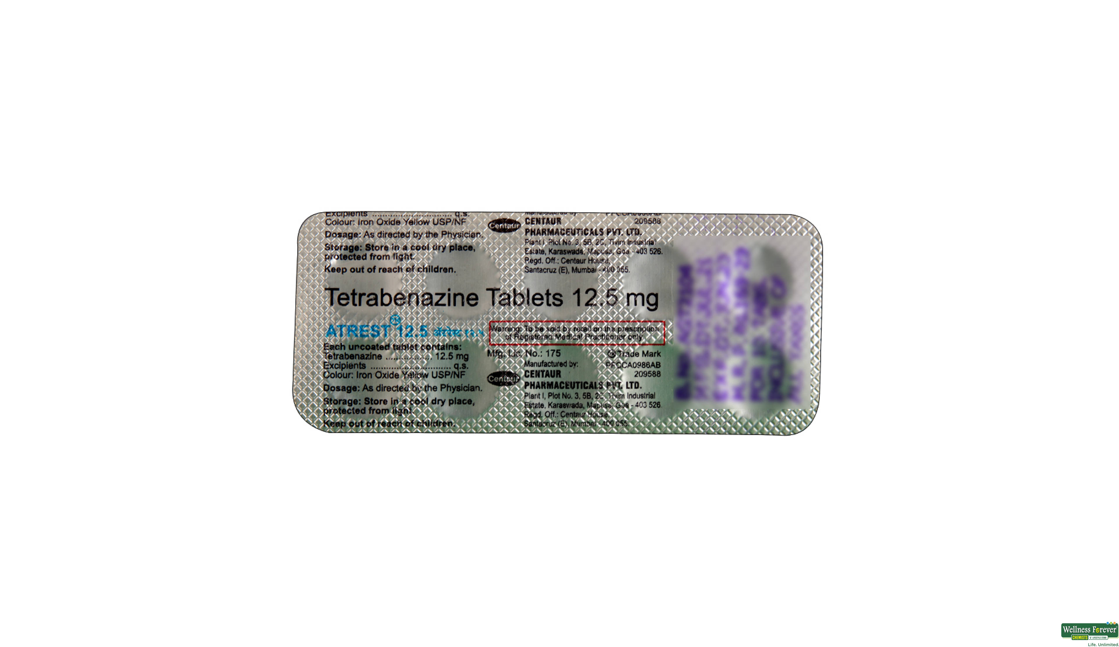ATREST 12.5MG 10TAB- 2, 10TAB, 