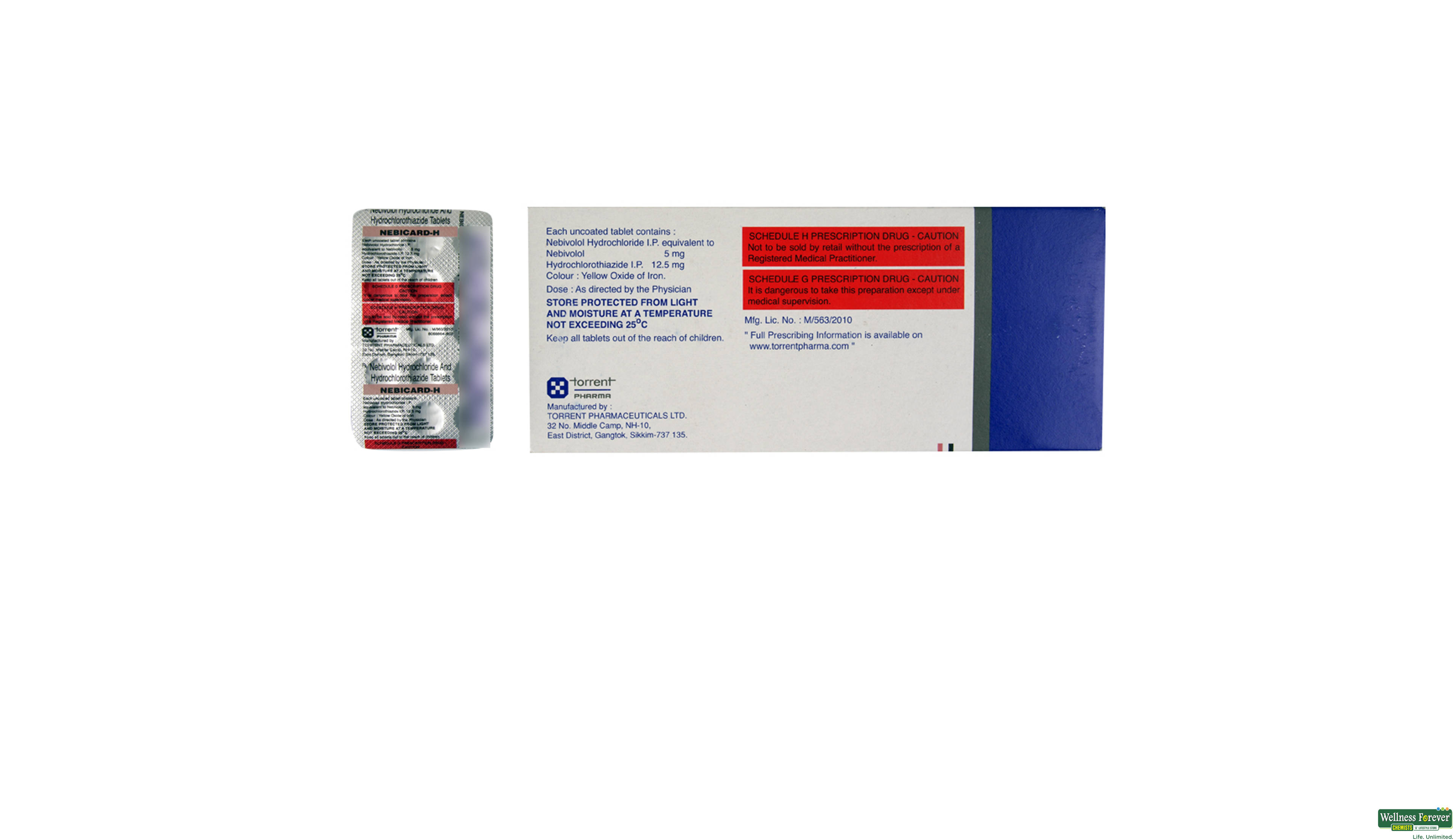 NEBICARD-H 15TAB- 2, 15TAB, 