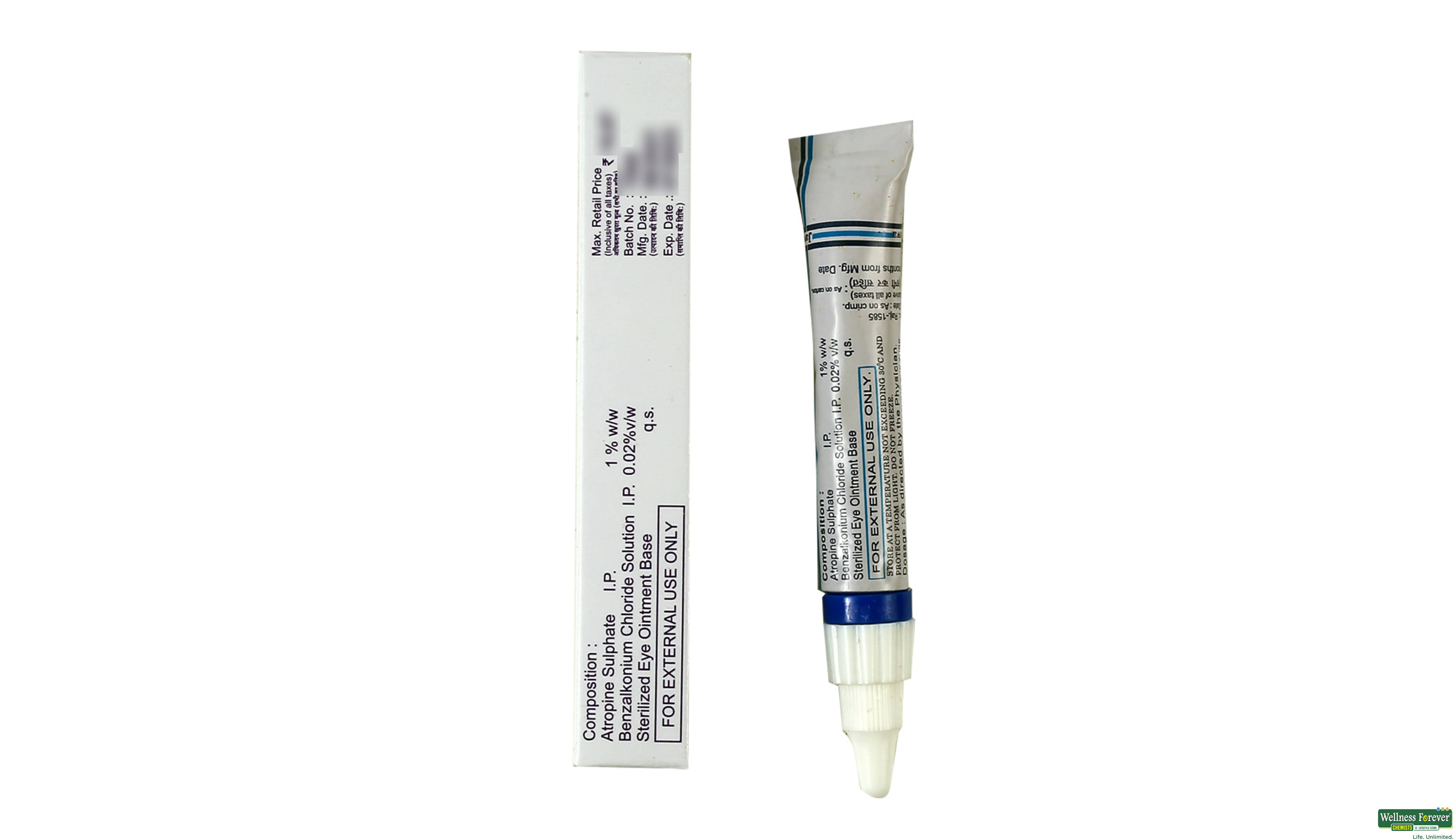 ATROPINE SULPHATE E/OINT 5GM- 2, 5GM, 