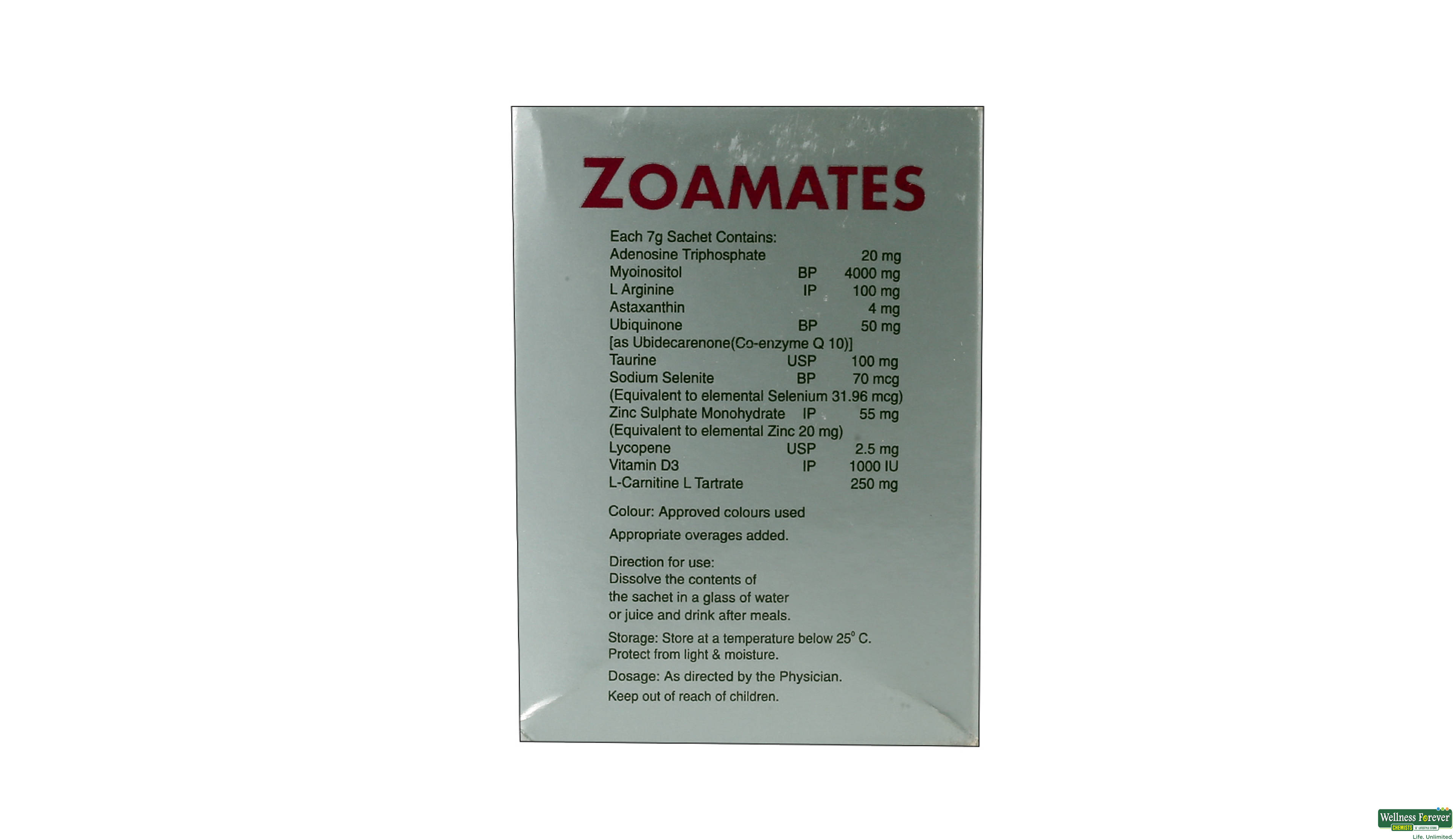 ZOAMATES SACH 7GM- 2, 7GM, 