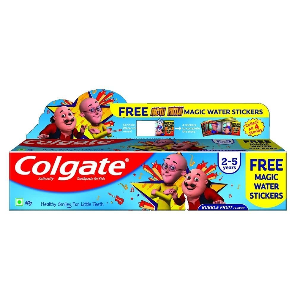 Buy Colgate Kids Bubble Toothpaste 40g Online at Best Prices | Wellness ...