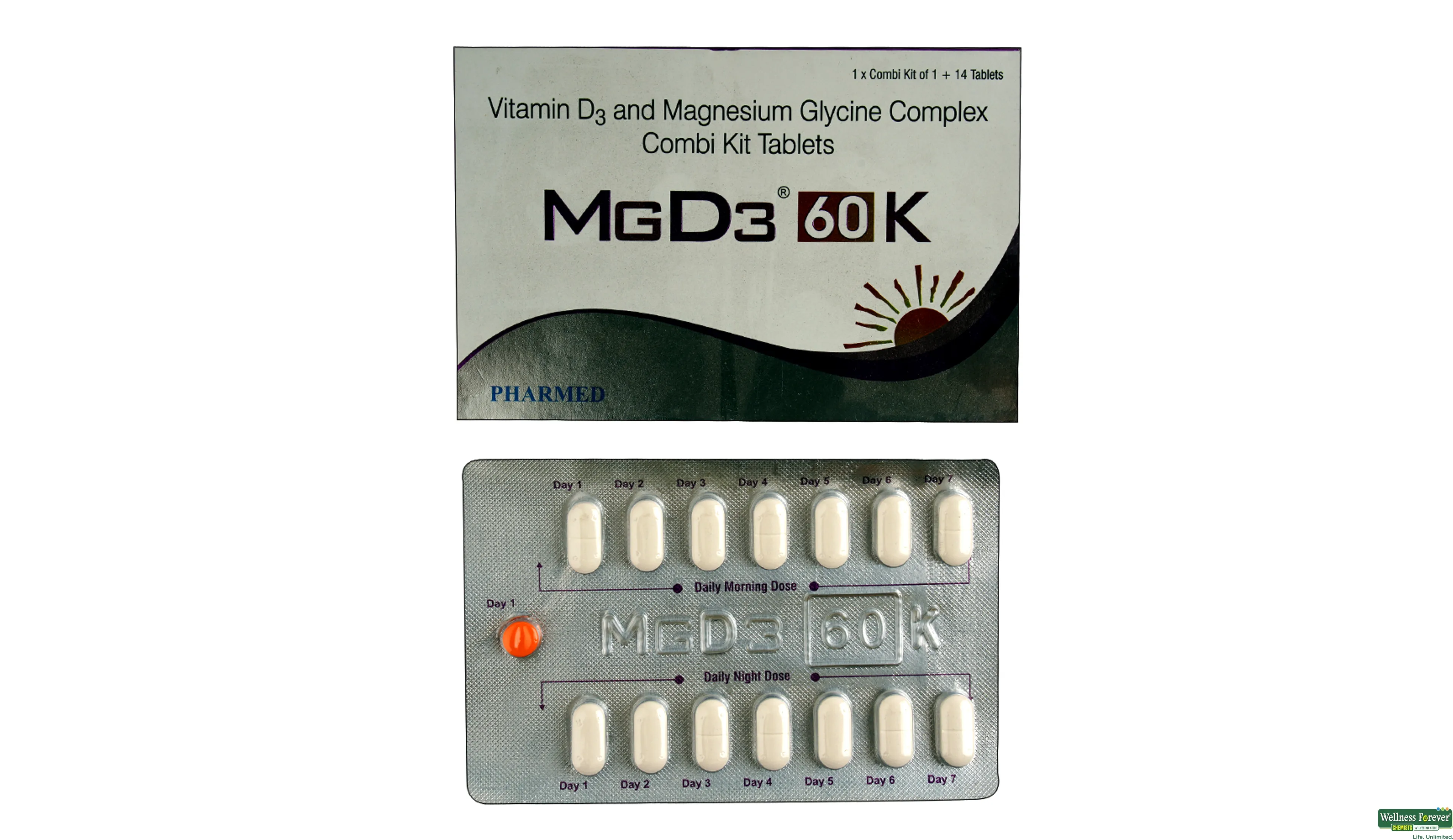 MGD3-60K KIT 14TAB- 1, 1PC, 