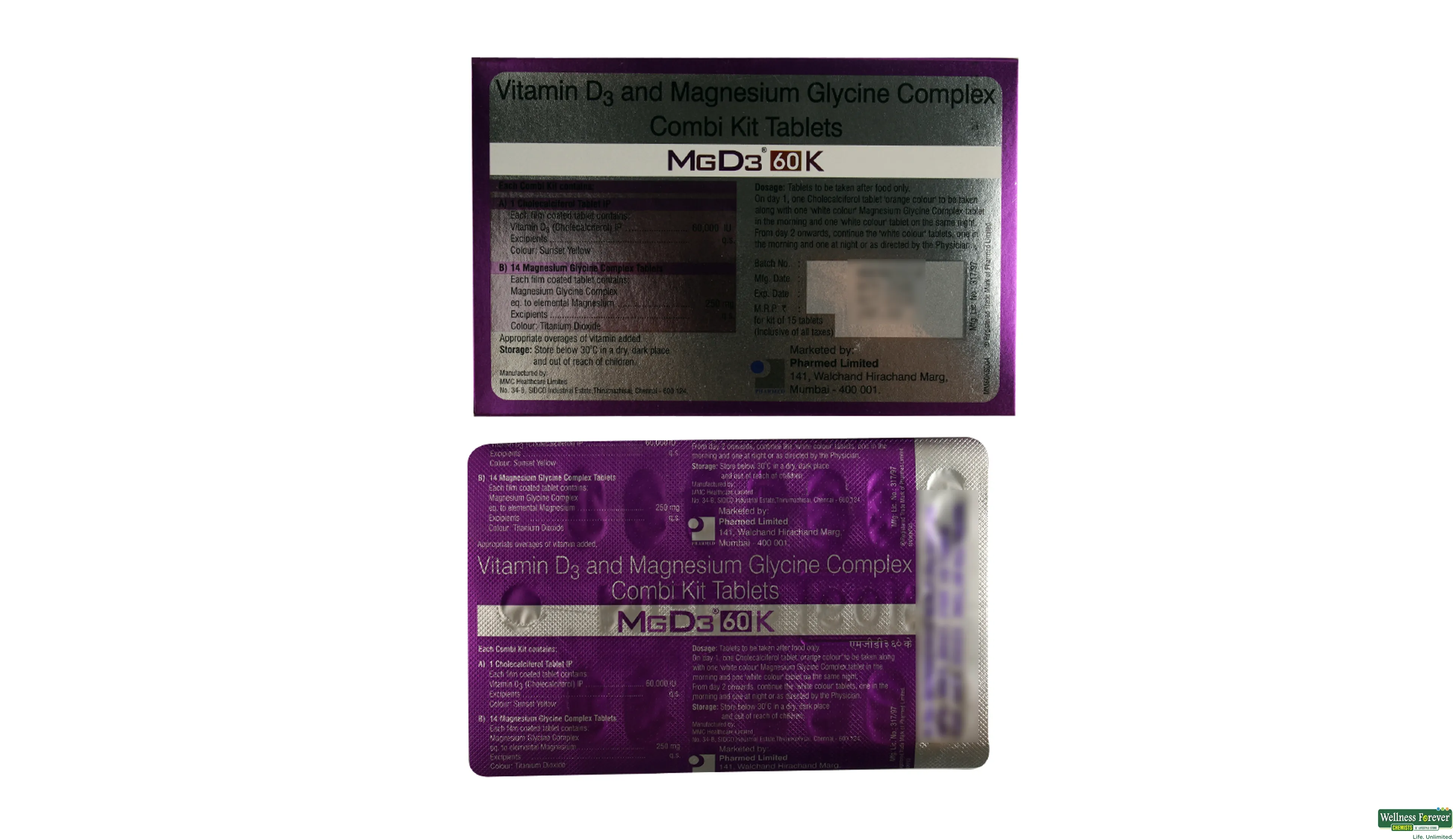 MGD3-60K KIT 14TAB- 2, 1PC, 