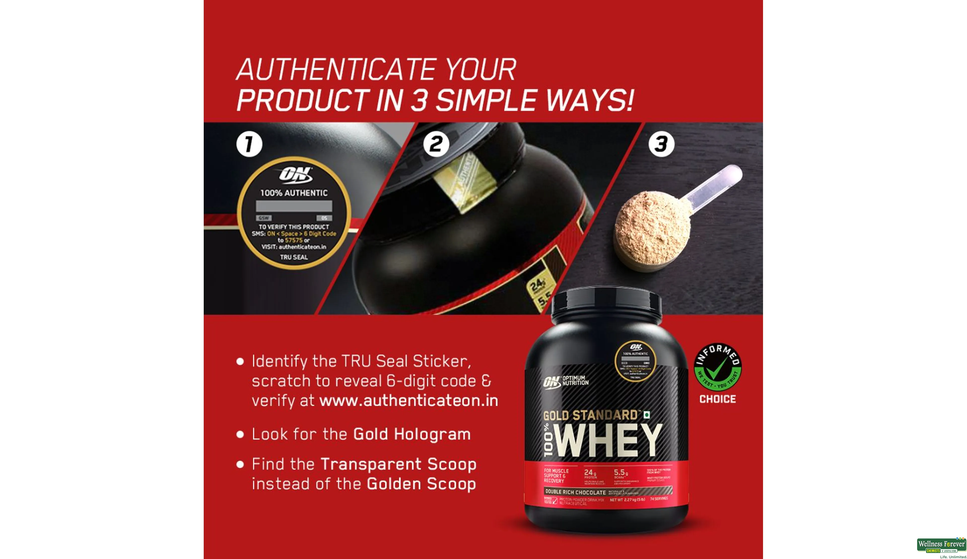 ON WHEY GOLD STANDARD 100% D R CHOC 5LBS- 8, 5LBS, 