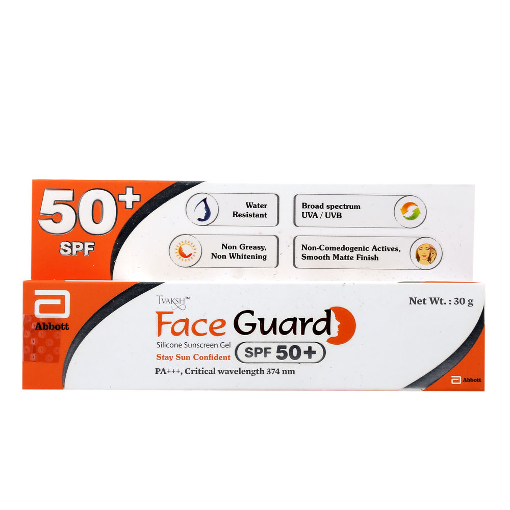 Buy Face Guard SPF 50 Sunscreen Gel 30 g Online at Best Prices
