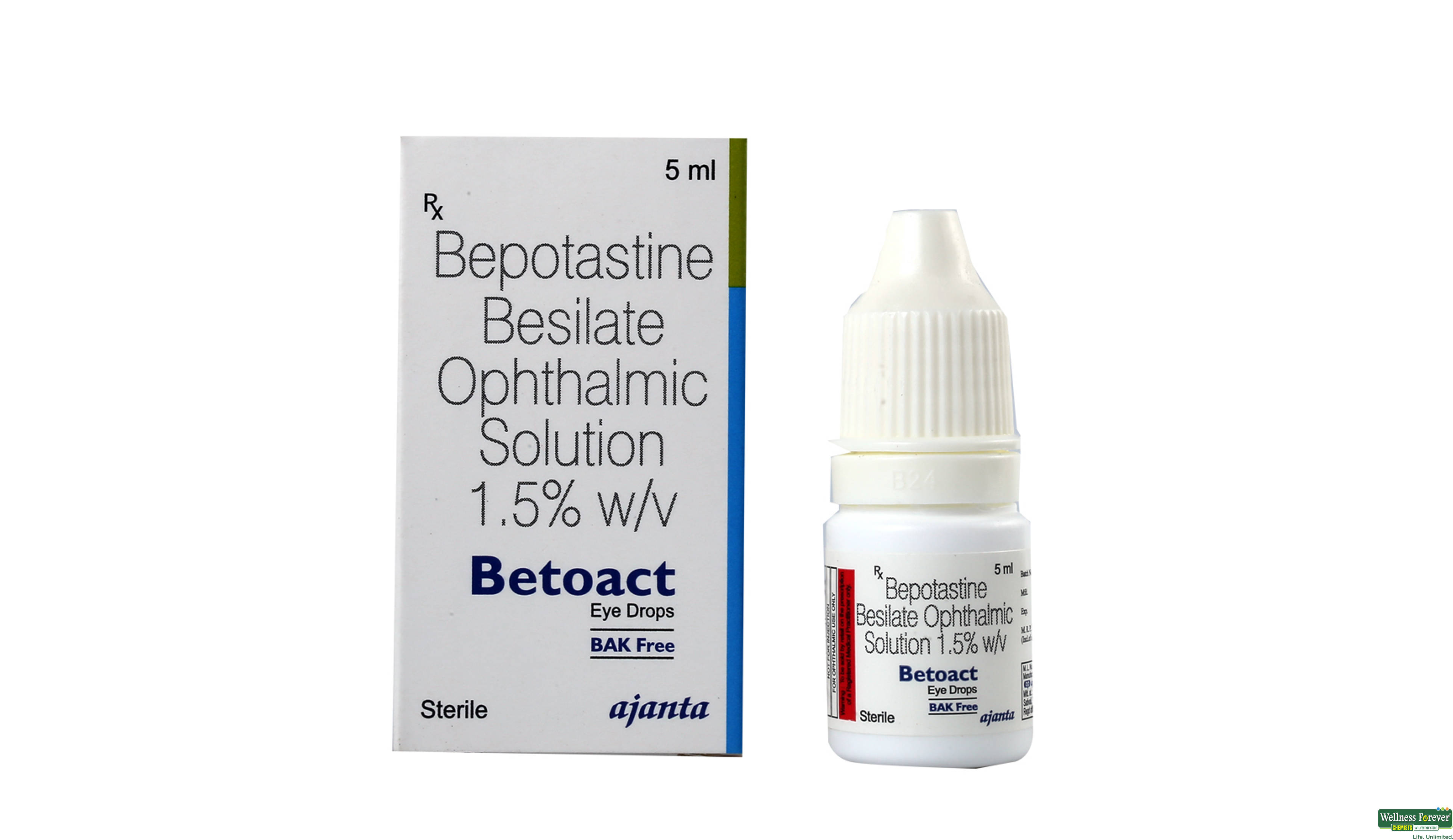 BETOACT E/DROPS 5ML- 1, 5ML, 