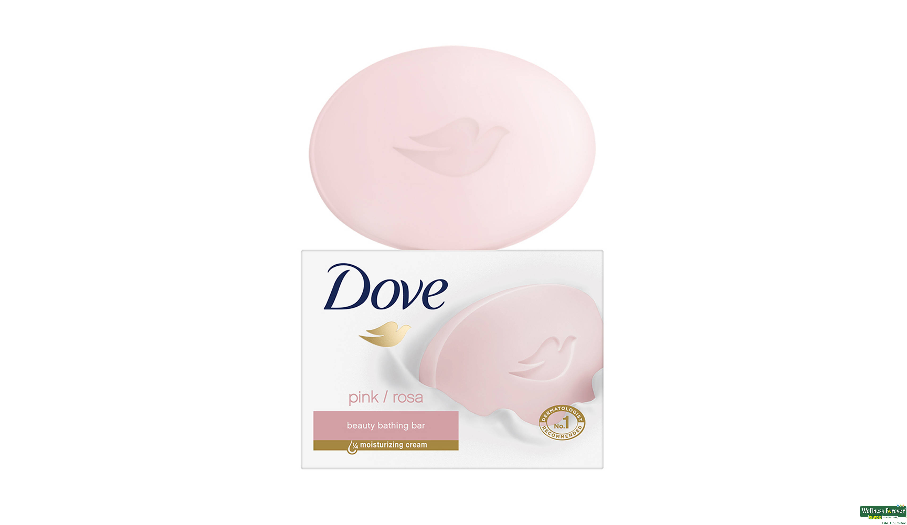 DOVE SOAP PINK BEAUTY 100GM- 3, 100GM, 