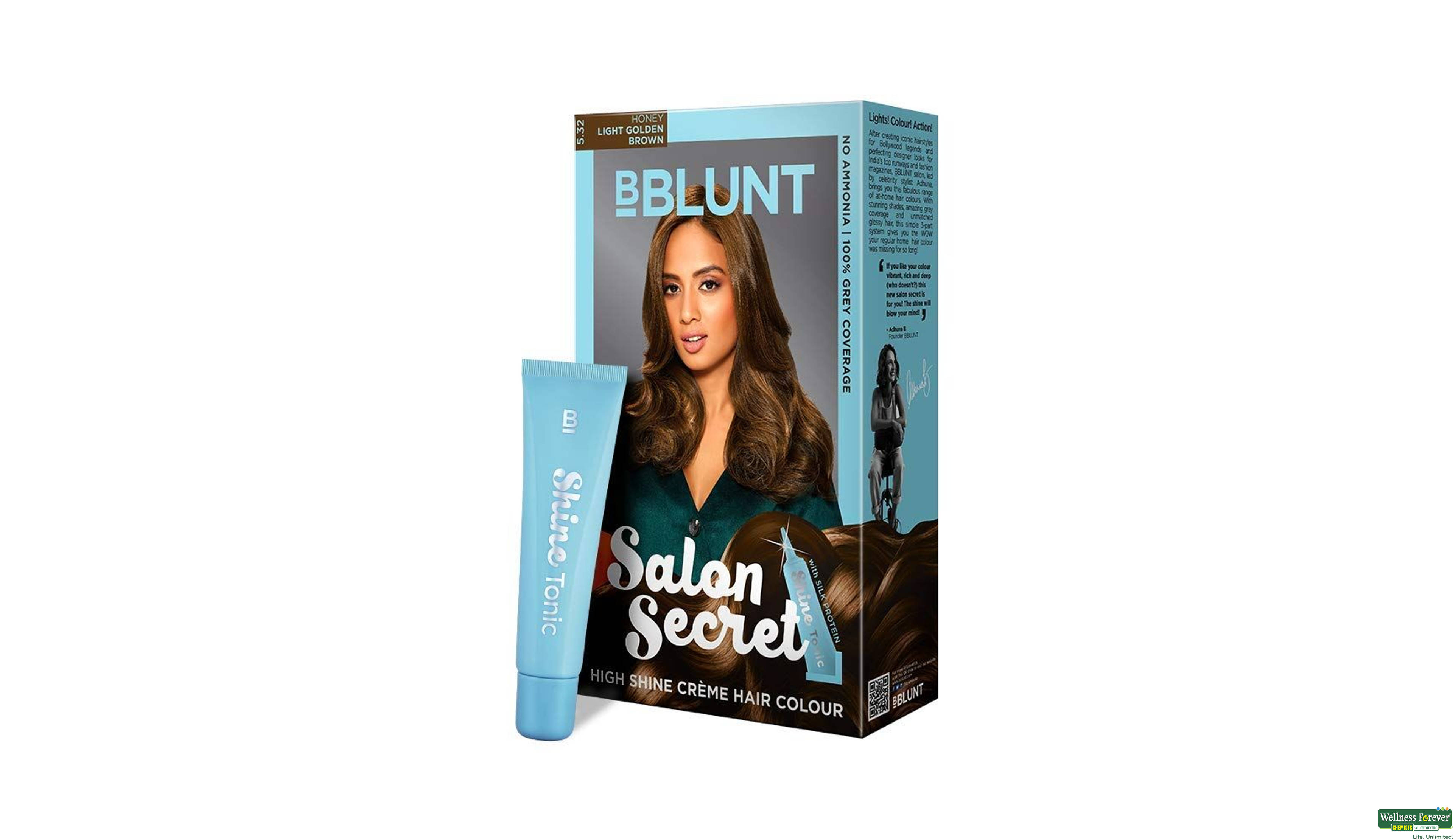 BBLUNT HR/CLR SALON SECRET LIGHT GOLDEN 100ML- 1, 100ML, 