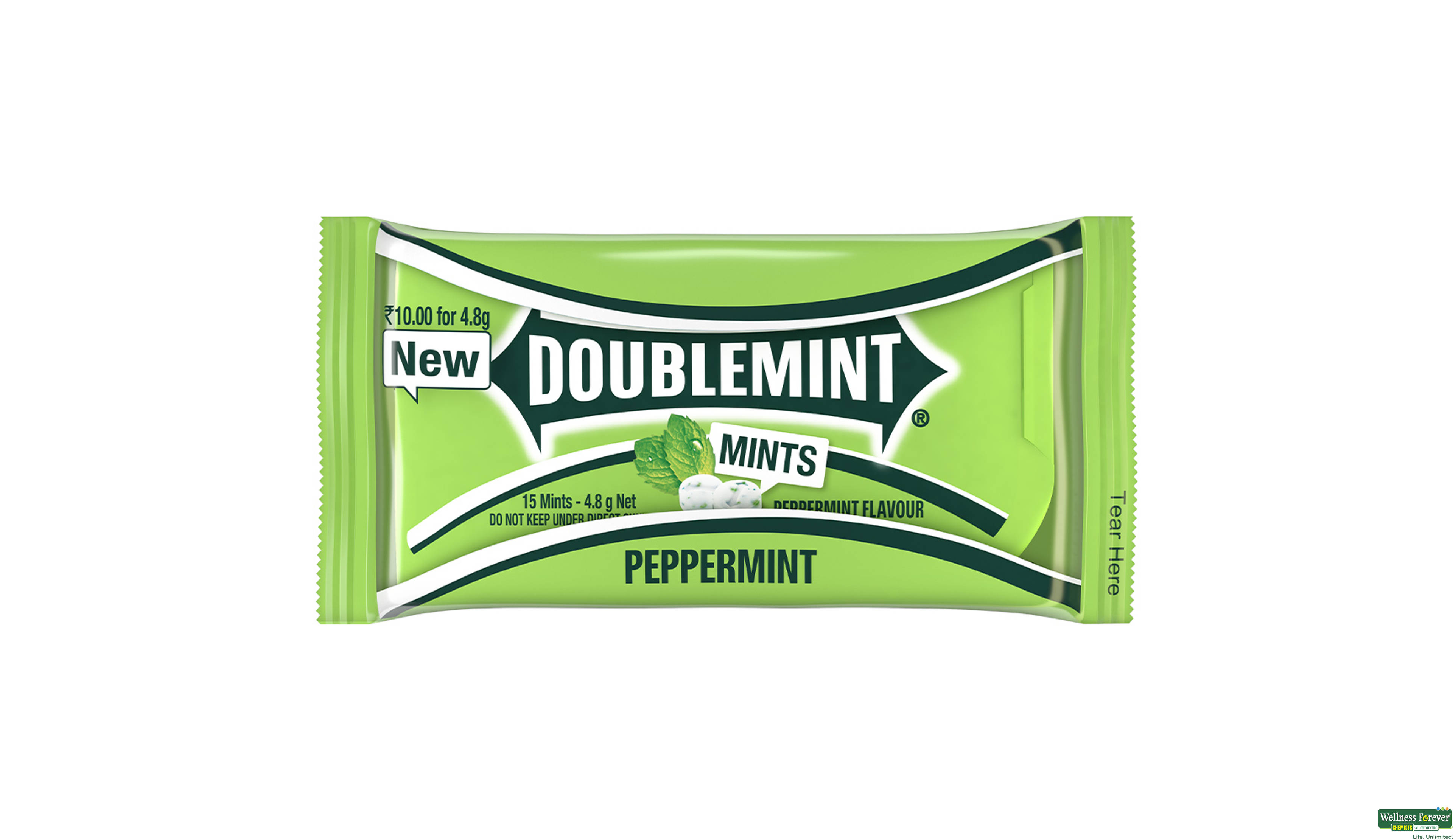 WRIGLEY DOUBLEMINT PEPPERMINT 4.8GM- 1, 4.8GM, 